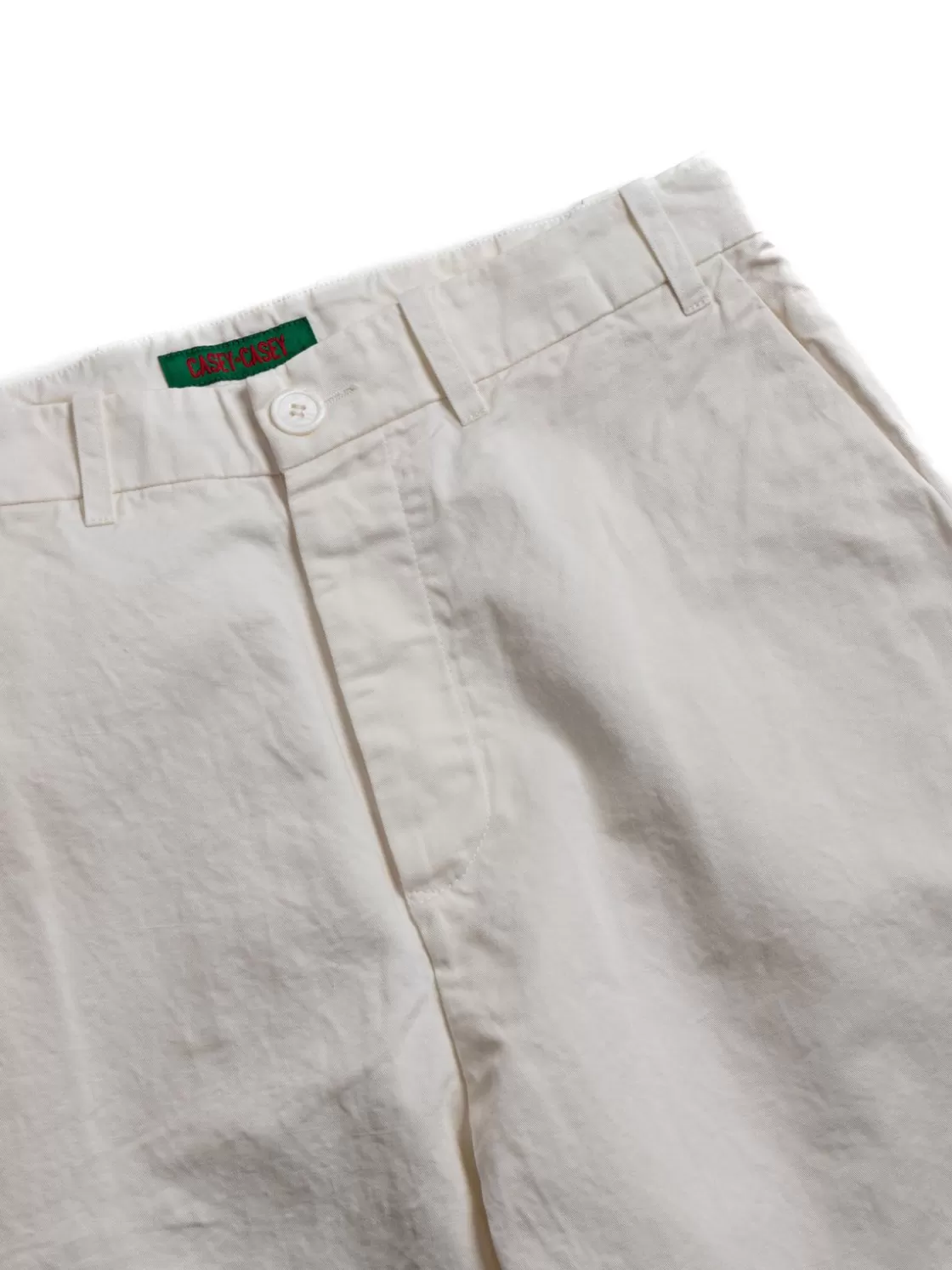 CASEY CASEY AH PANT – TOUGH COTTON OFF WHITE Fashion