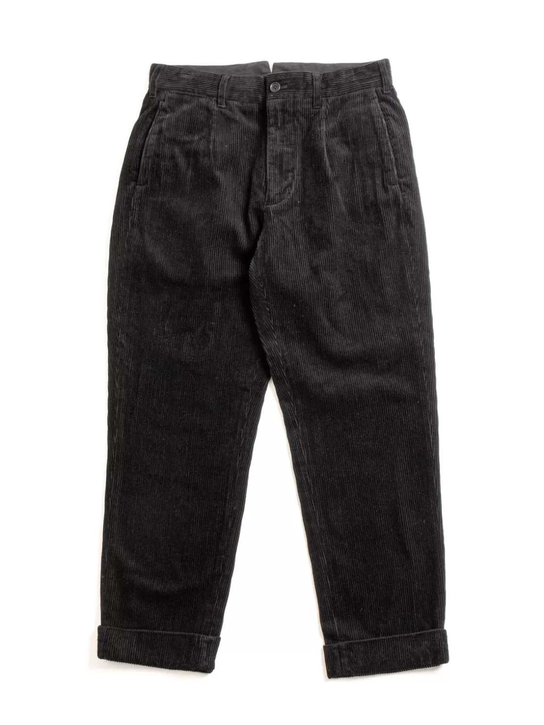 Engineered Garments ANDOVER PANT BLACK COTTON 8W CORDUROY Sale