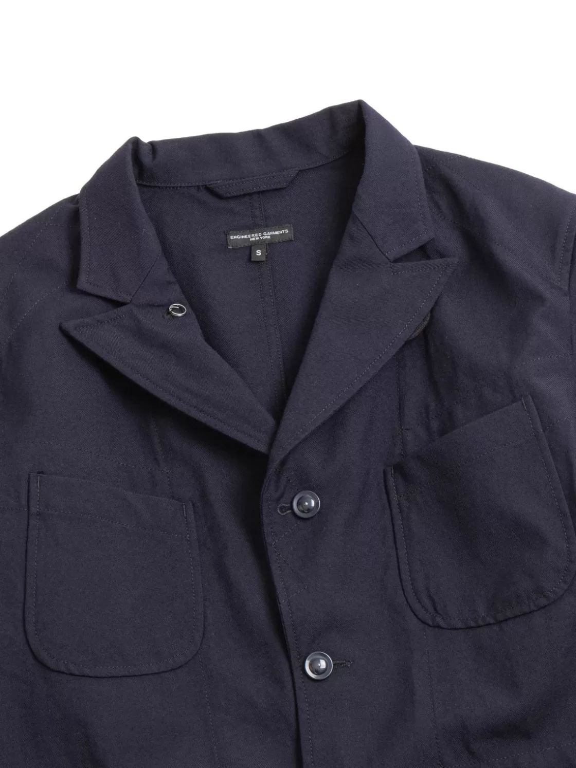 Engineered Garments BEDFORD JACKET DARK NAVY UNIFORM SERGE Hot