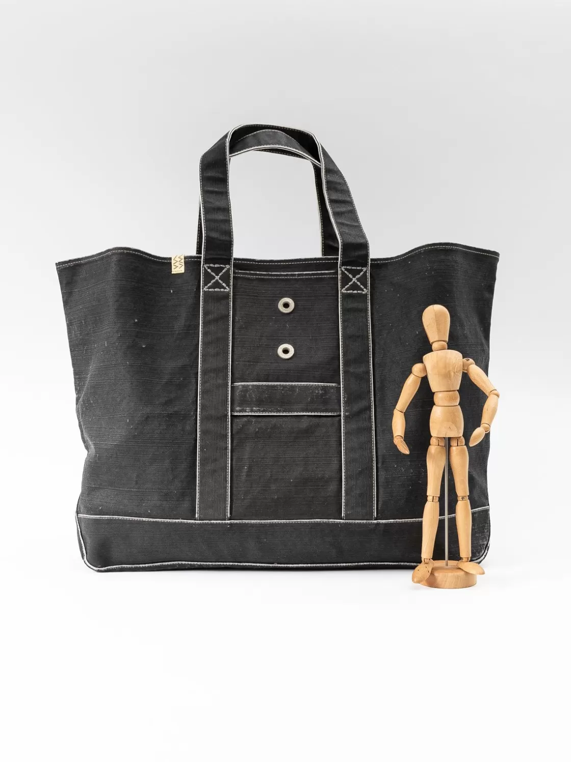 Visvim Sale Black Canvas Homer XL Bag Best Sale