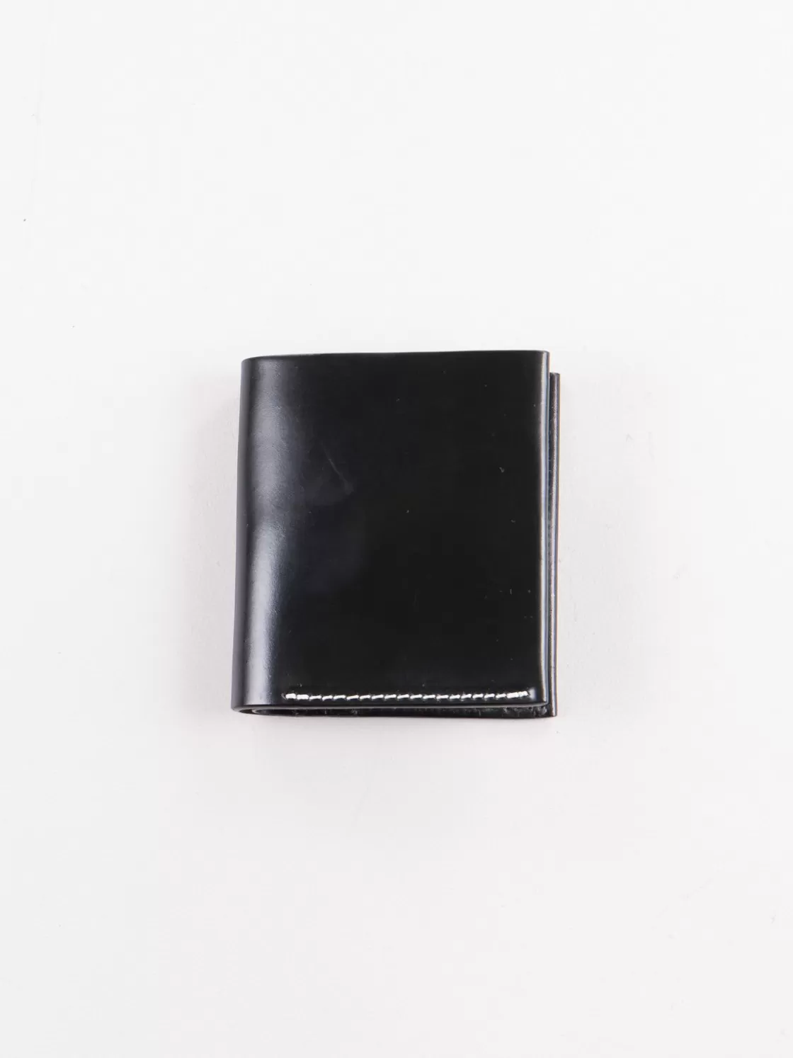 KREIS Black Horween Cordovan 3–3 Wallet Best Sale