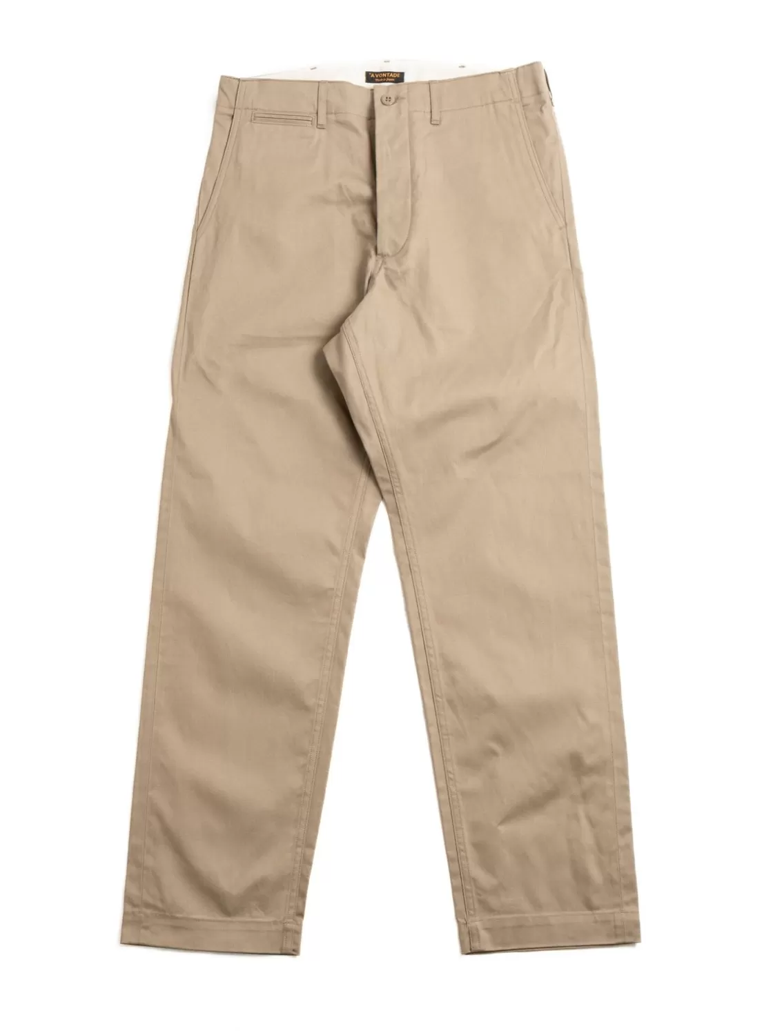 *A Vontade ClASSIC CHINO TROUSER KHAKI Cheap