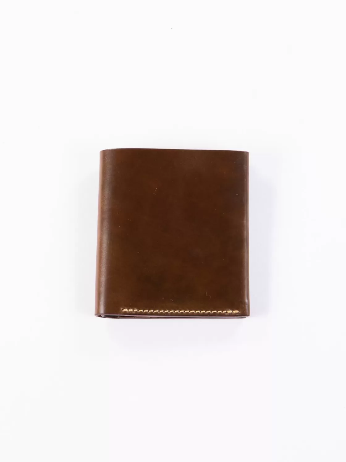 KREIS Cognac Horween Cordovan 3–3 Wallet Outlet