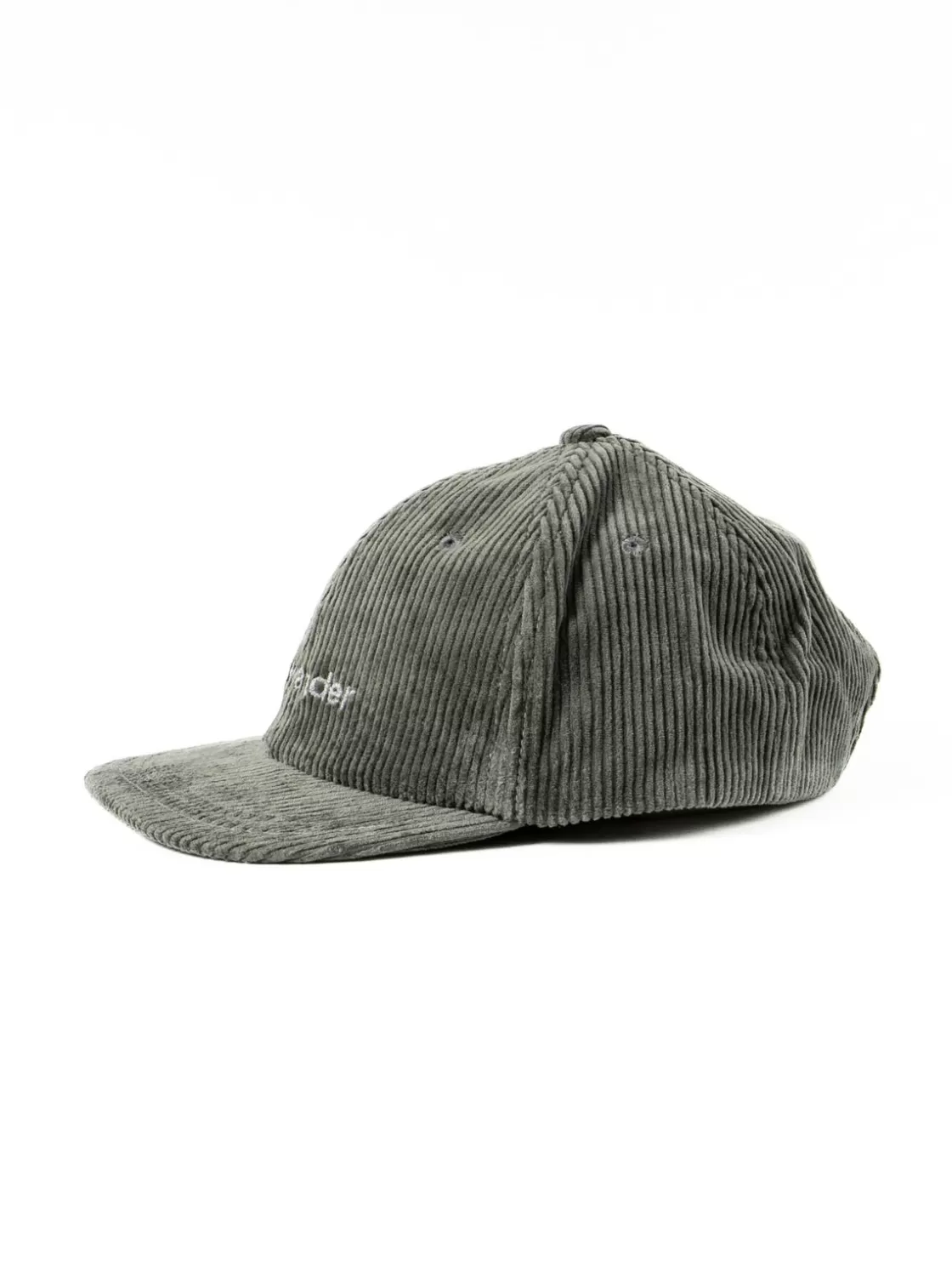 and wander CORDUROY CAP GREEN Hot