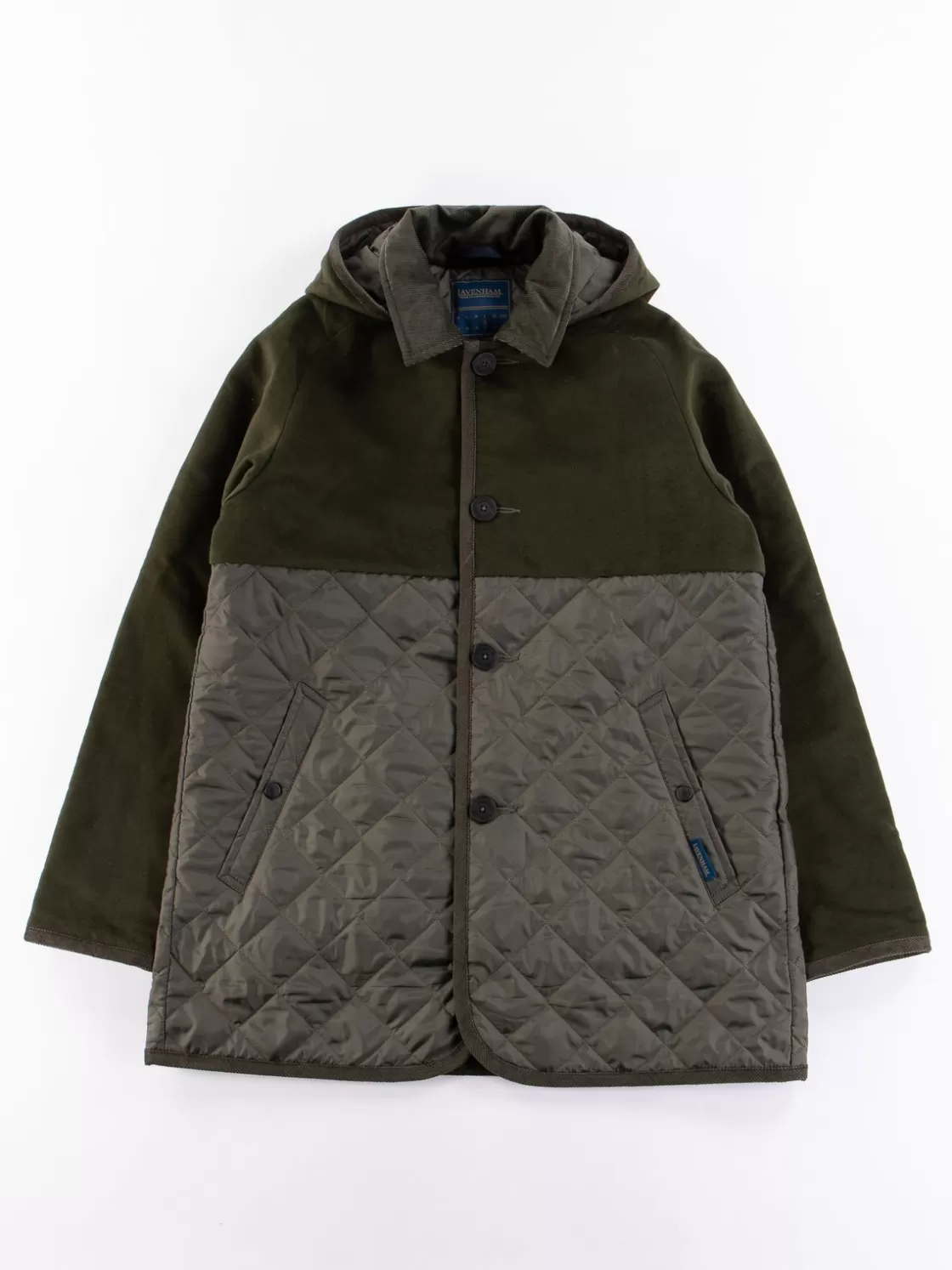 Lavenham Dark Olive Spilt Denston Jacket Shop