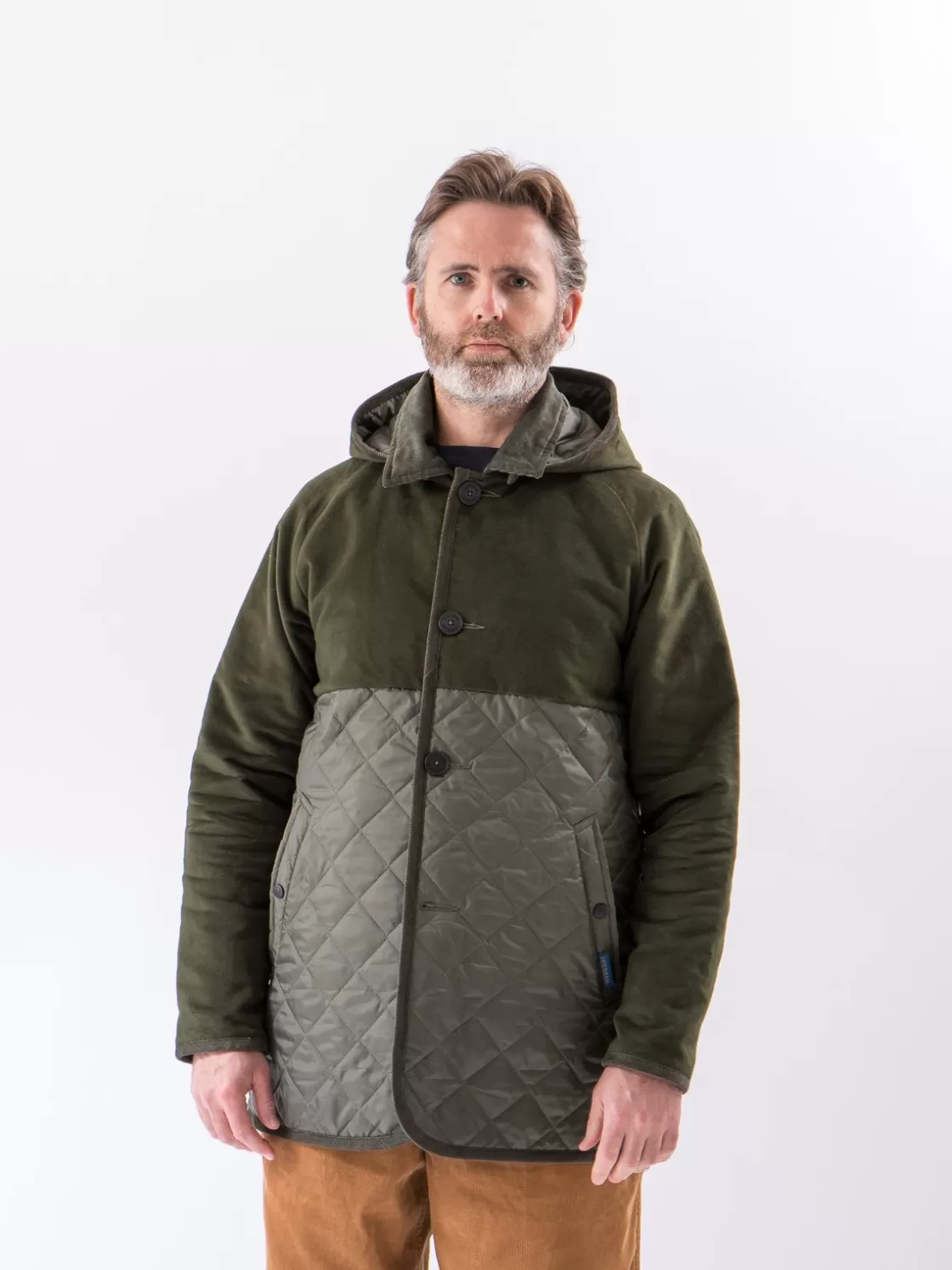 Lavenham Dark Olive Spilt Denston Jacket Shop