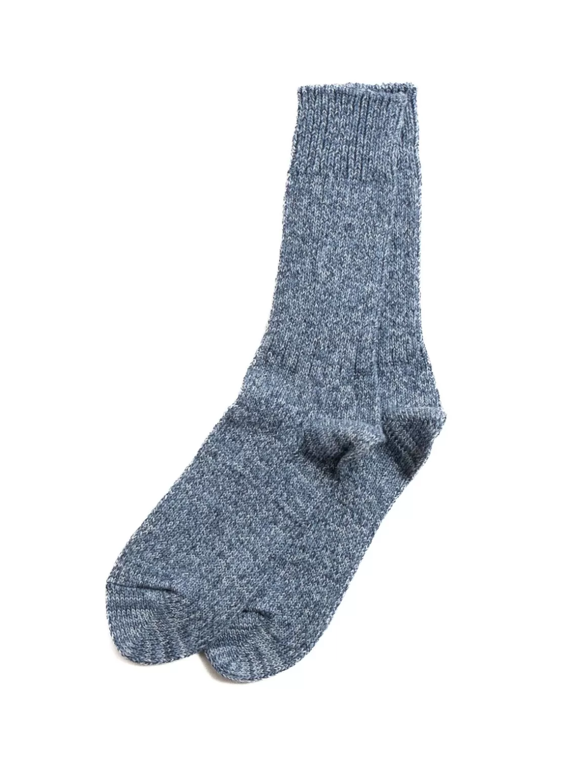 RoToTo DENIM TONE CREW SOCKS ICE DENIM Sale