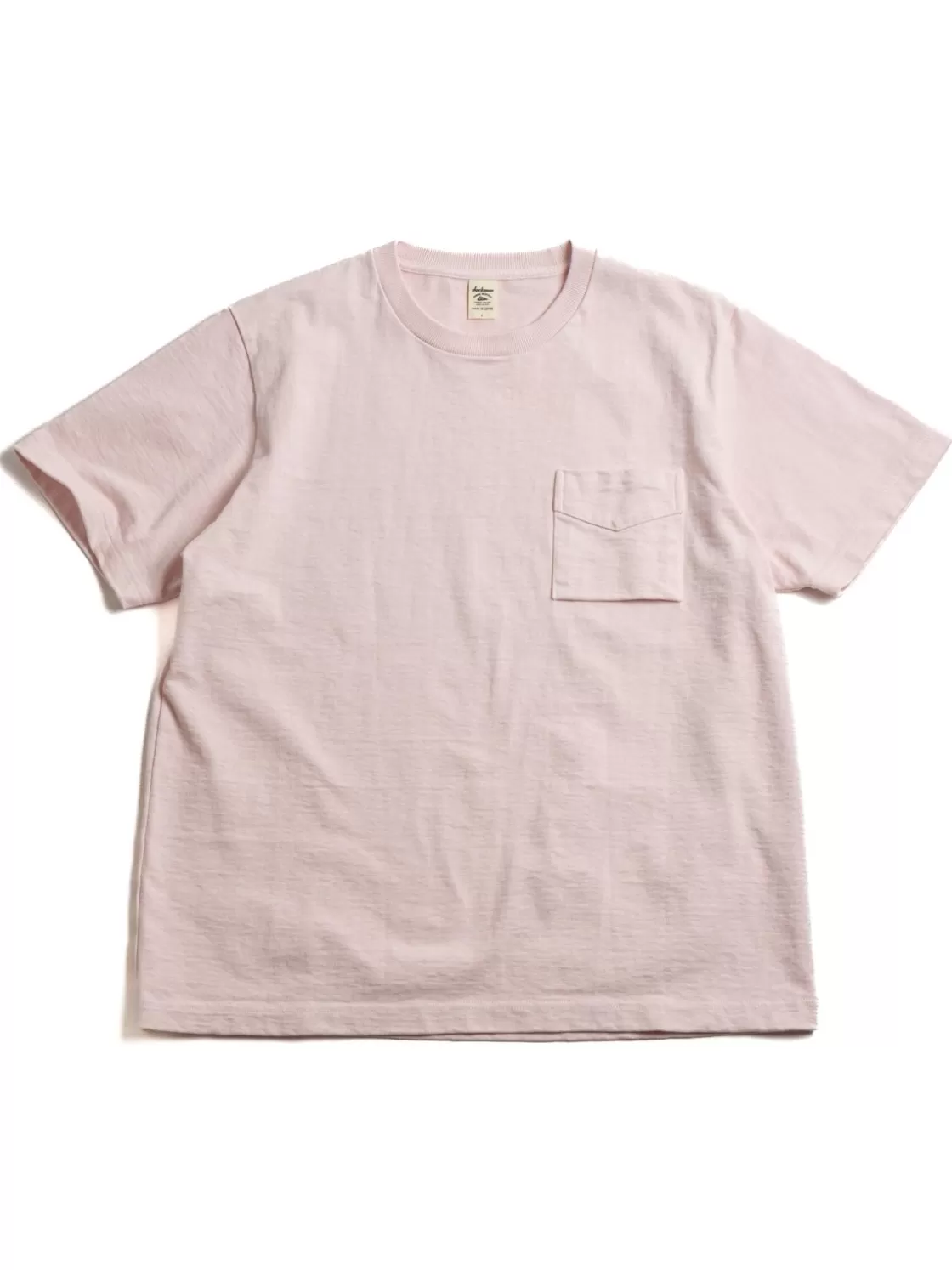 Jackman DOTSUME POCKET T–SHIRT PALE PINK Outlet