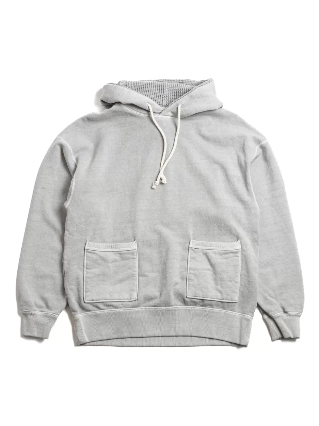 Jackman FADED SWEAT PARKA FADE SILVER Best