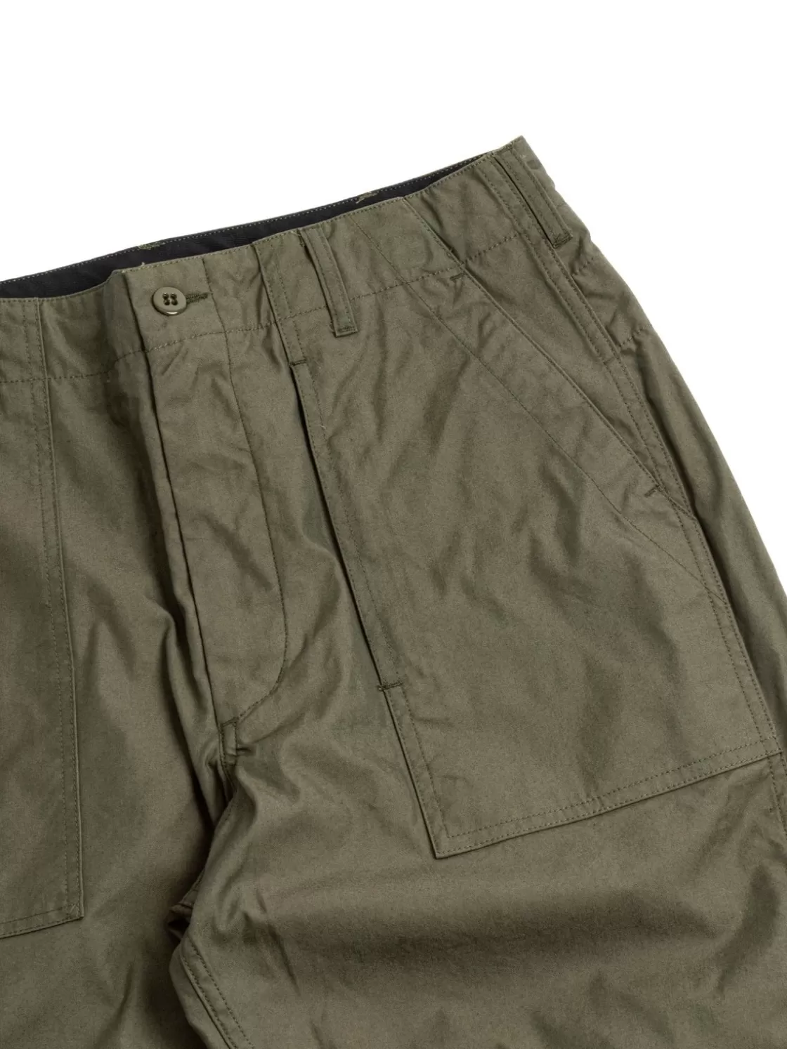 Engineered Garments FATIGUE PANTS OLIVE CP WEATHER POPLIN Online