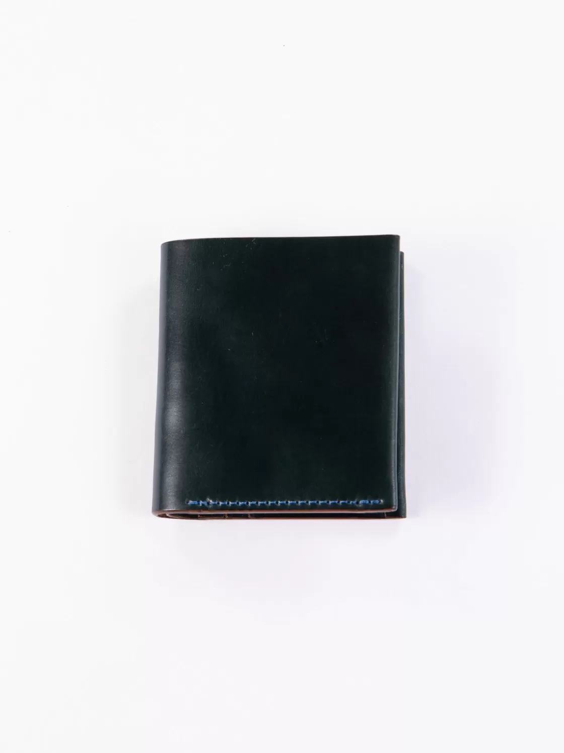 KREIS Green Horween Cordovan 3–3 Wallet Clearance