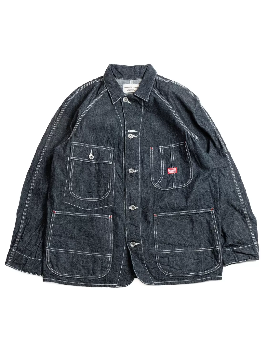 SAMURAI HJCA–D10OZ COVERALL 10oz SELVEDGE DENIM Cheap