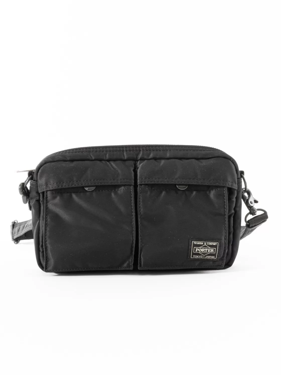 Porter – Yoshida & Co Ltd HOWL SERIES MINI TANKER SHOULDER BAG BLACK Cheap