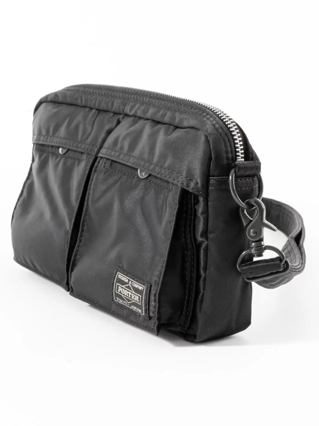 Porter – Yoshida & Co Ltd HOWL SERIES MINI TANKER SHOULDER BAG BLACK Cheap