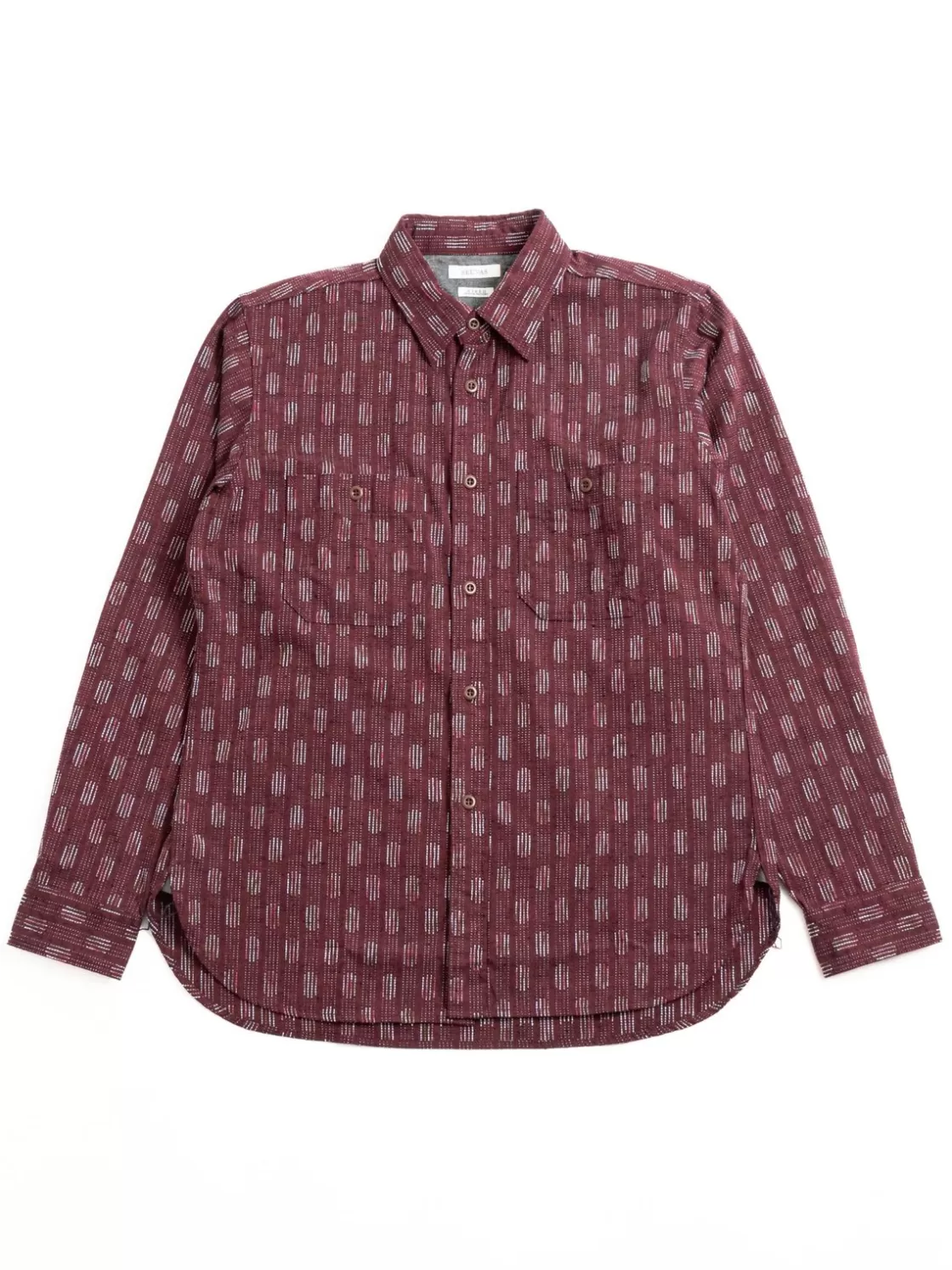 SEUVAS KURUME RIVER WORK SHIRT RED Cheap