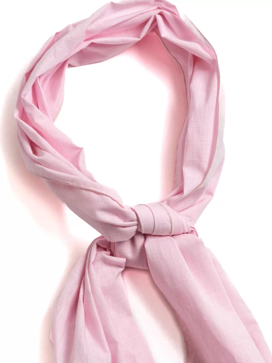 Engineered Garments LONG SCARF PINK COTTON HANDKERCHIEF Clearance