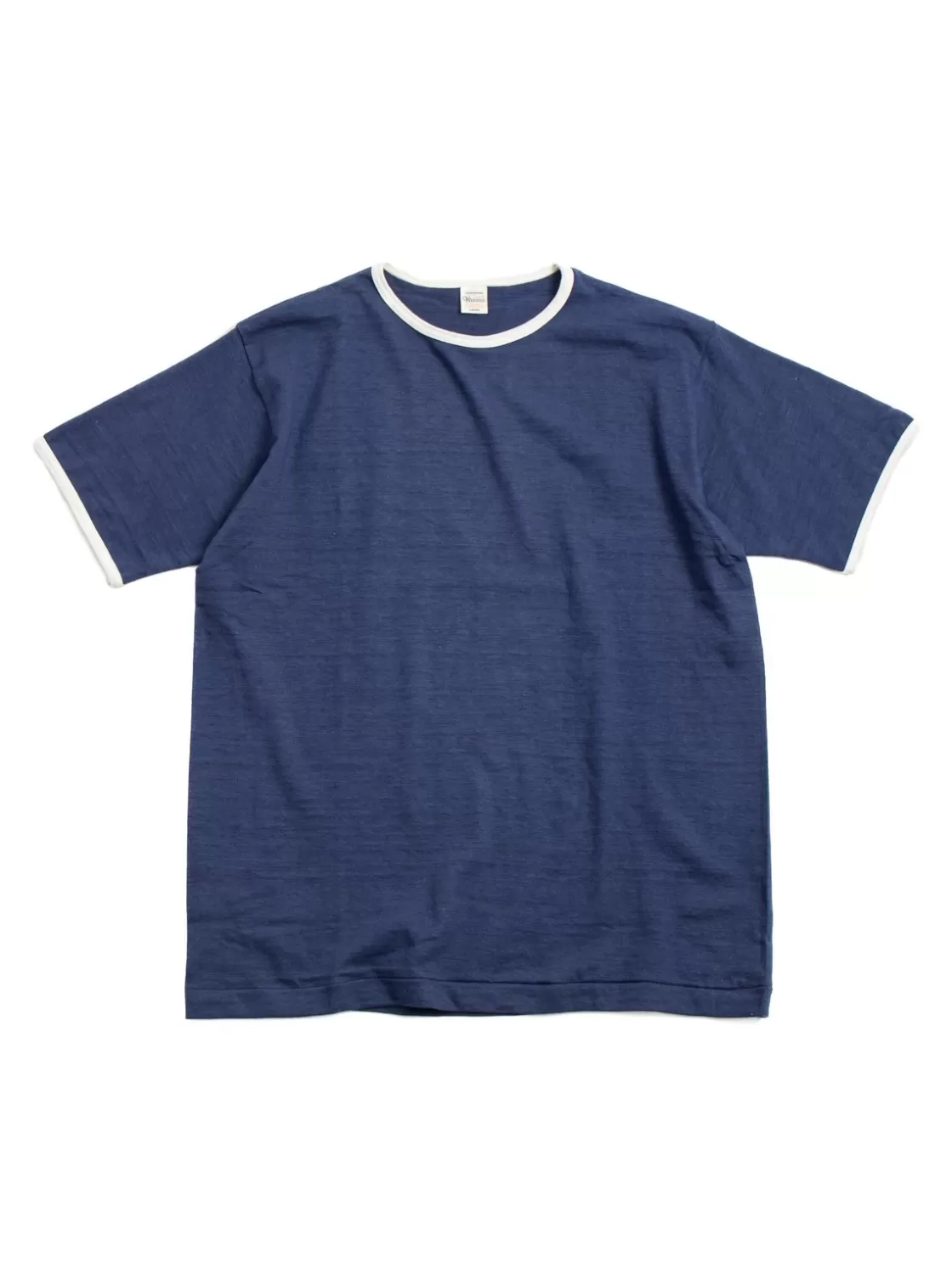 Warehouse & Co LOT 4059 PLAIN T–SHIRT NAVY / CREAM Best Sale