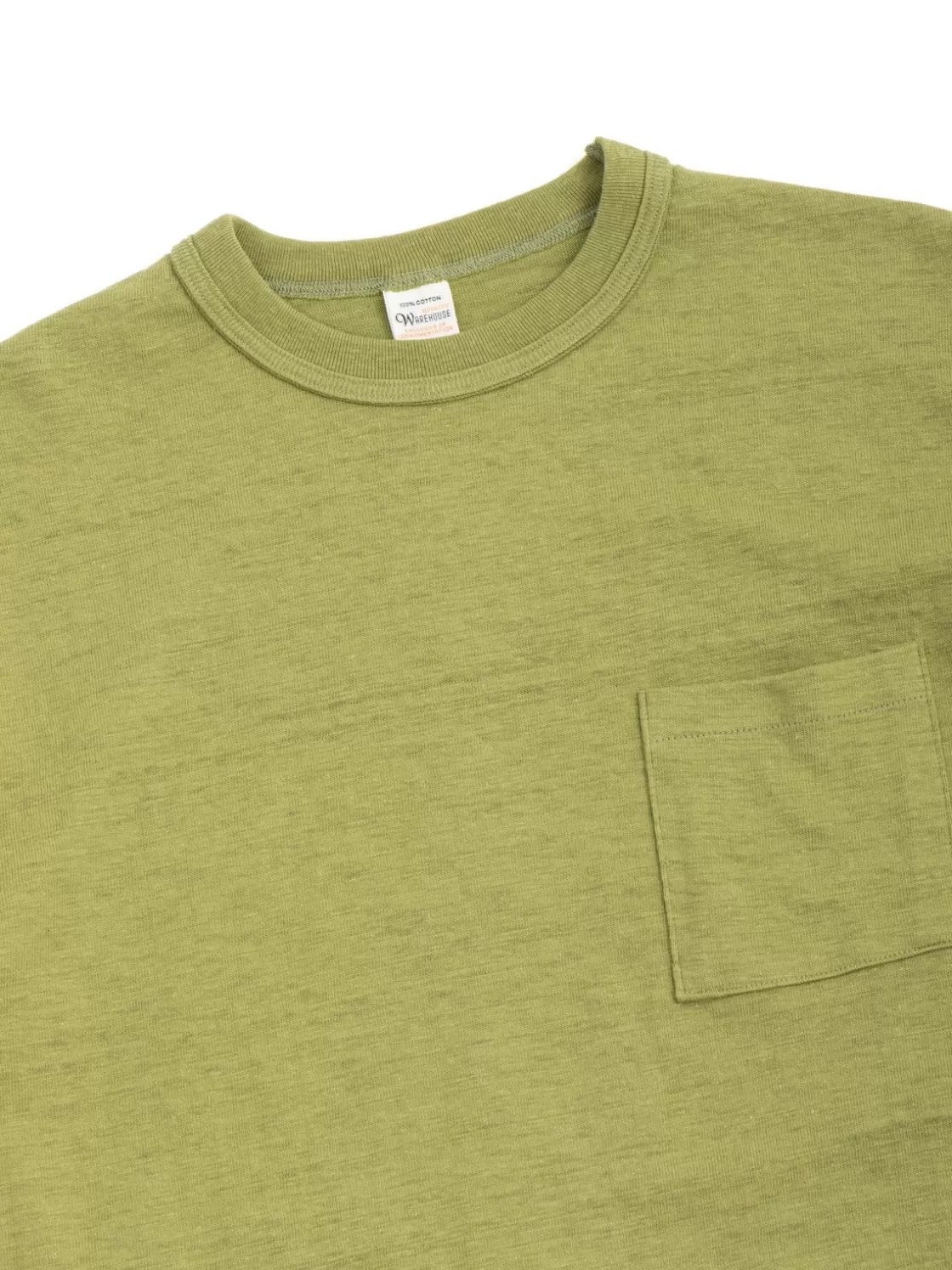 Warehouse & Co LOT 4601 POCKET T SHIRT GRASS GREEN Hot