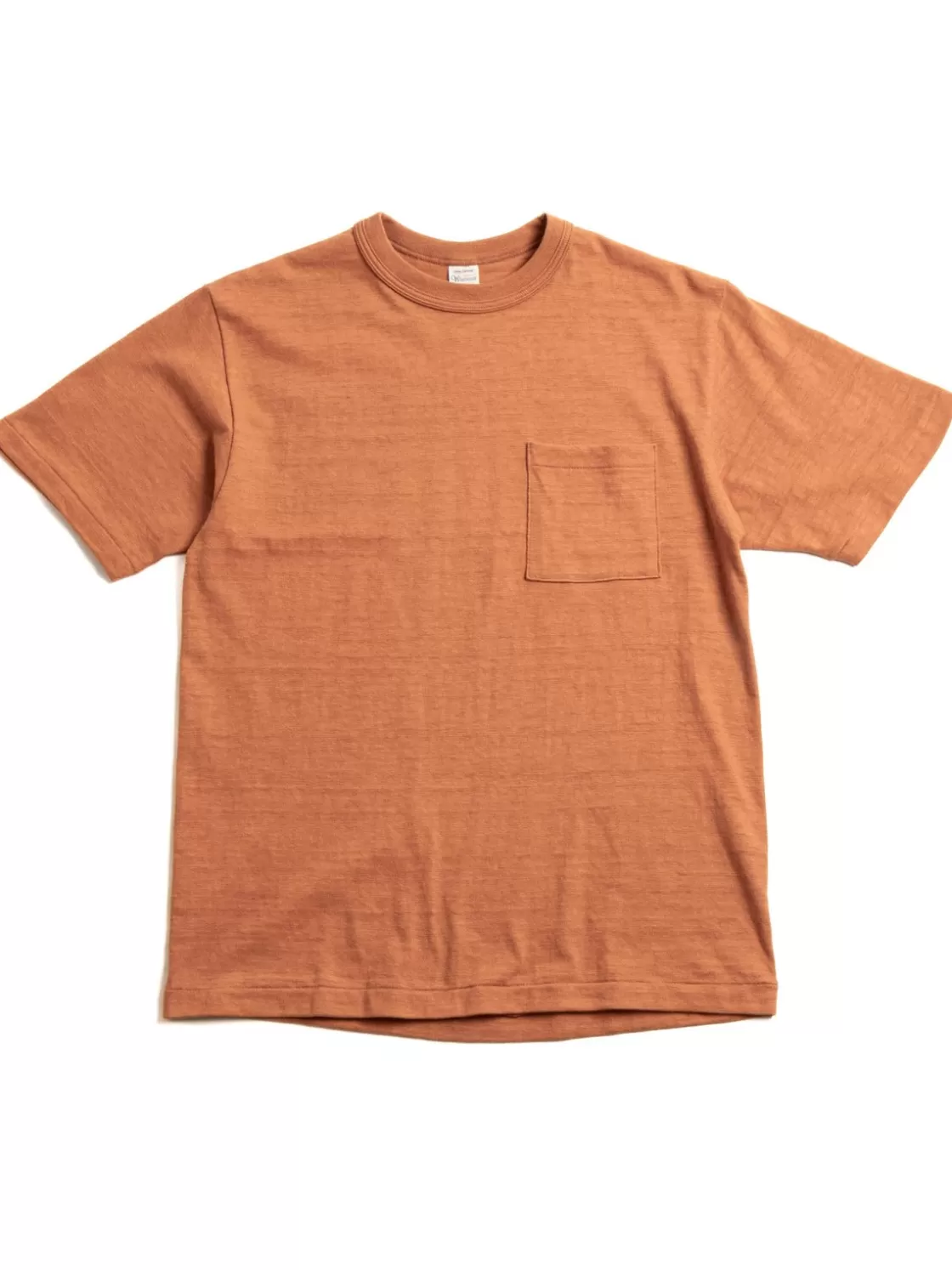 Warehouse & Co LOT 4601 POCKET TEE DARK ORANGE Fashion