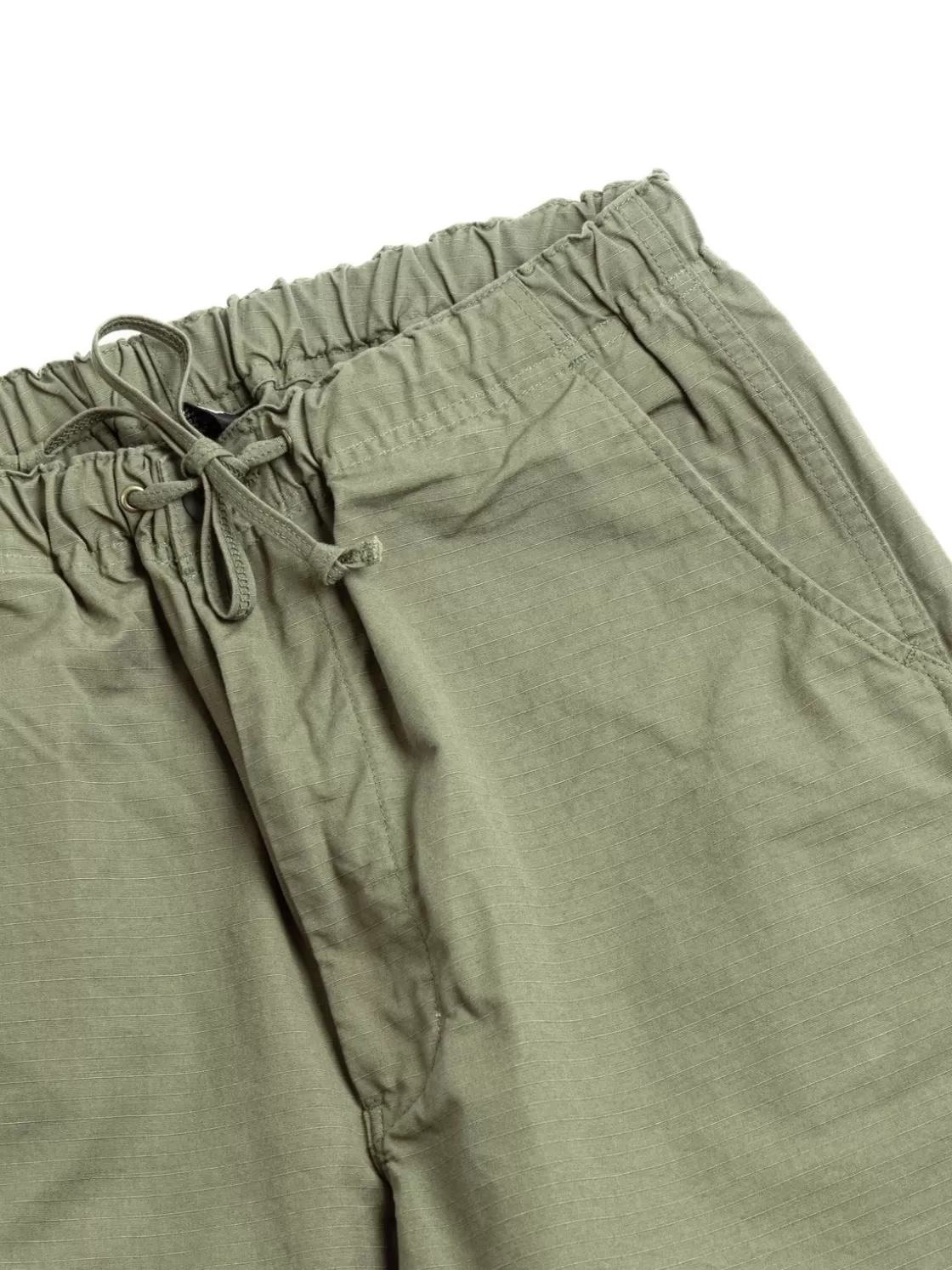 orSlow (LOT 03–7022) NEW YORKER SHORTS RIPSTOP COTTON ARMY GREEN New