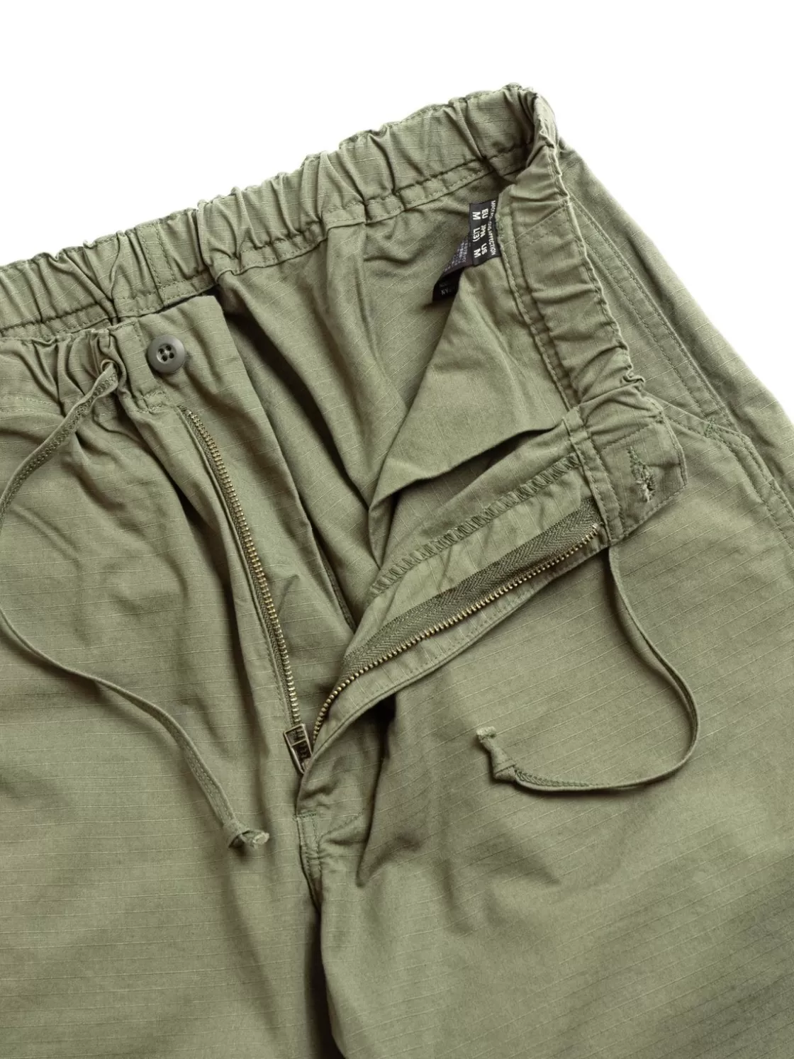 orSlow (LOT 03–7022) NEW YORKER SHORTS RIPSTOP COTTON ARMY GREEN New