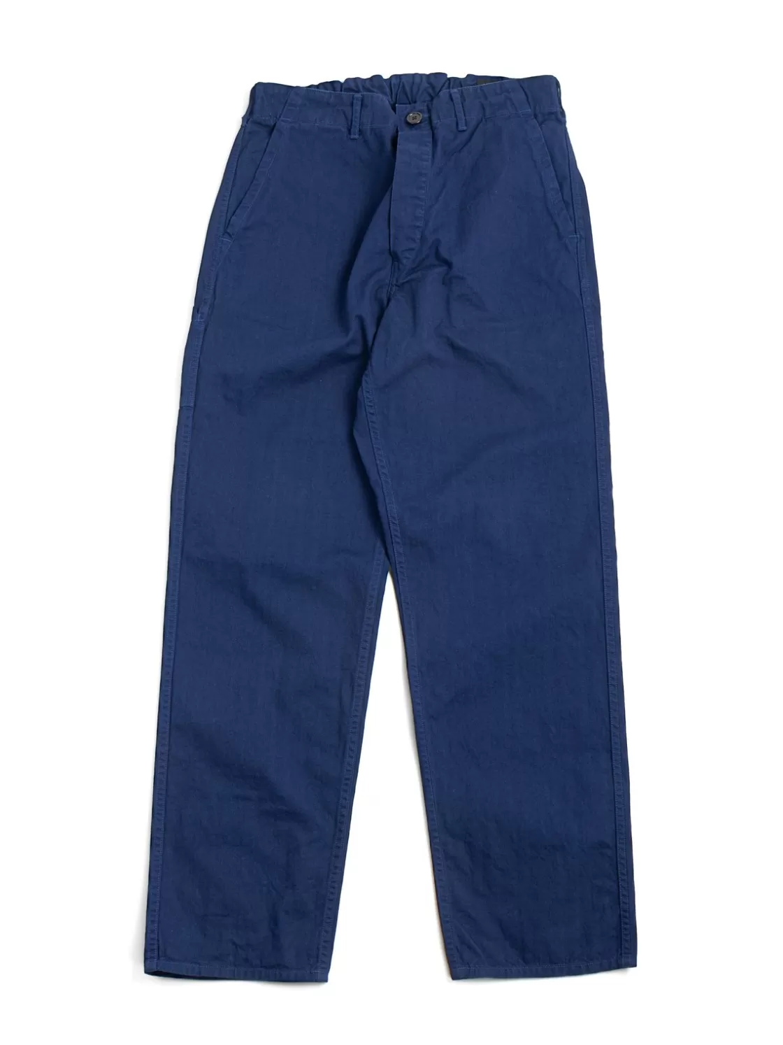 orSlow (LOT–5000) ORIGINAL HERRINGBONE FRENCH WORK PANT BLUE Hot