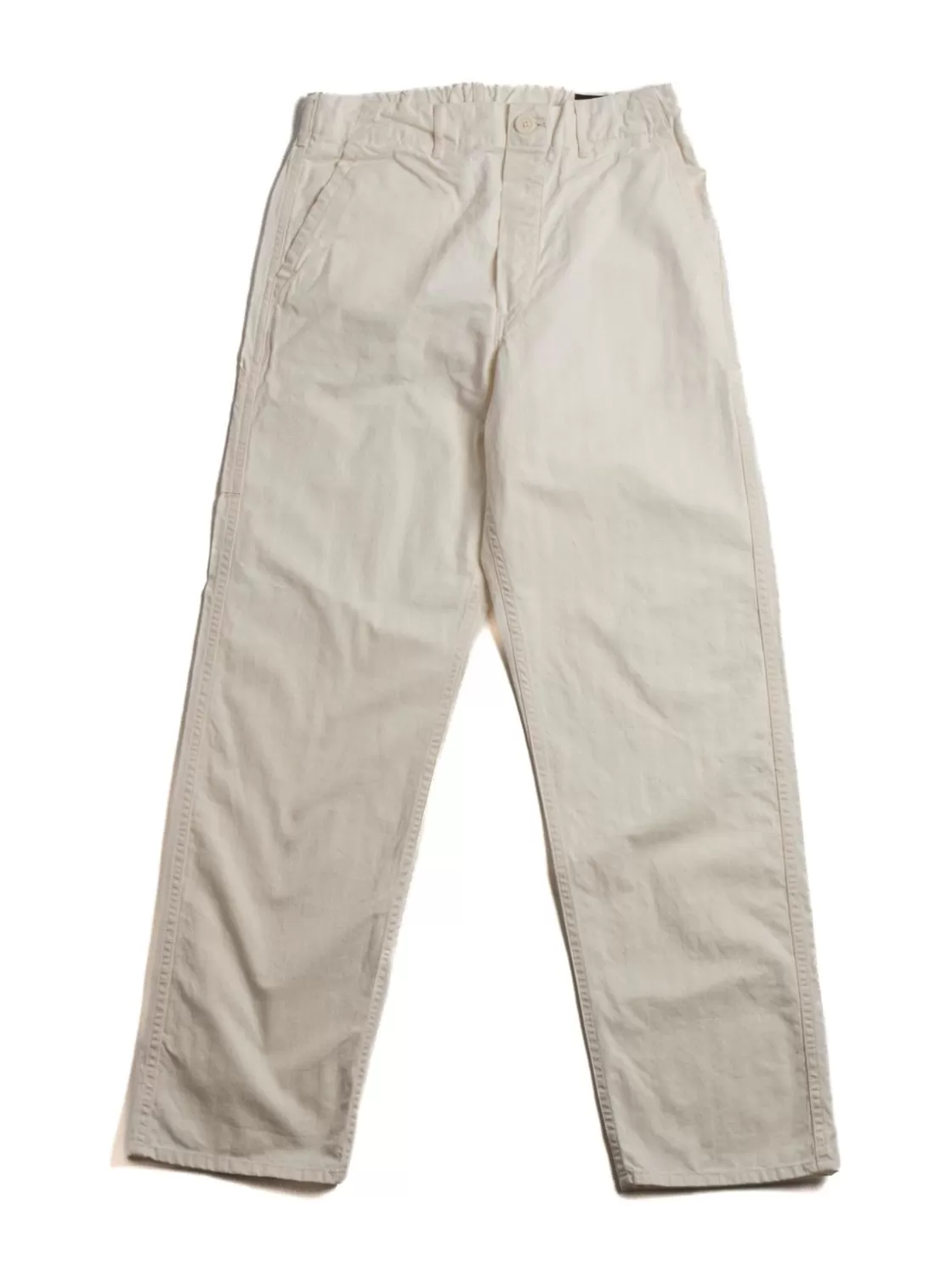 orSlow (LOT–5000) ORIGINAL HERRINGBONE FRENCH WORK PANT ECRU Shop