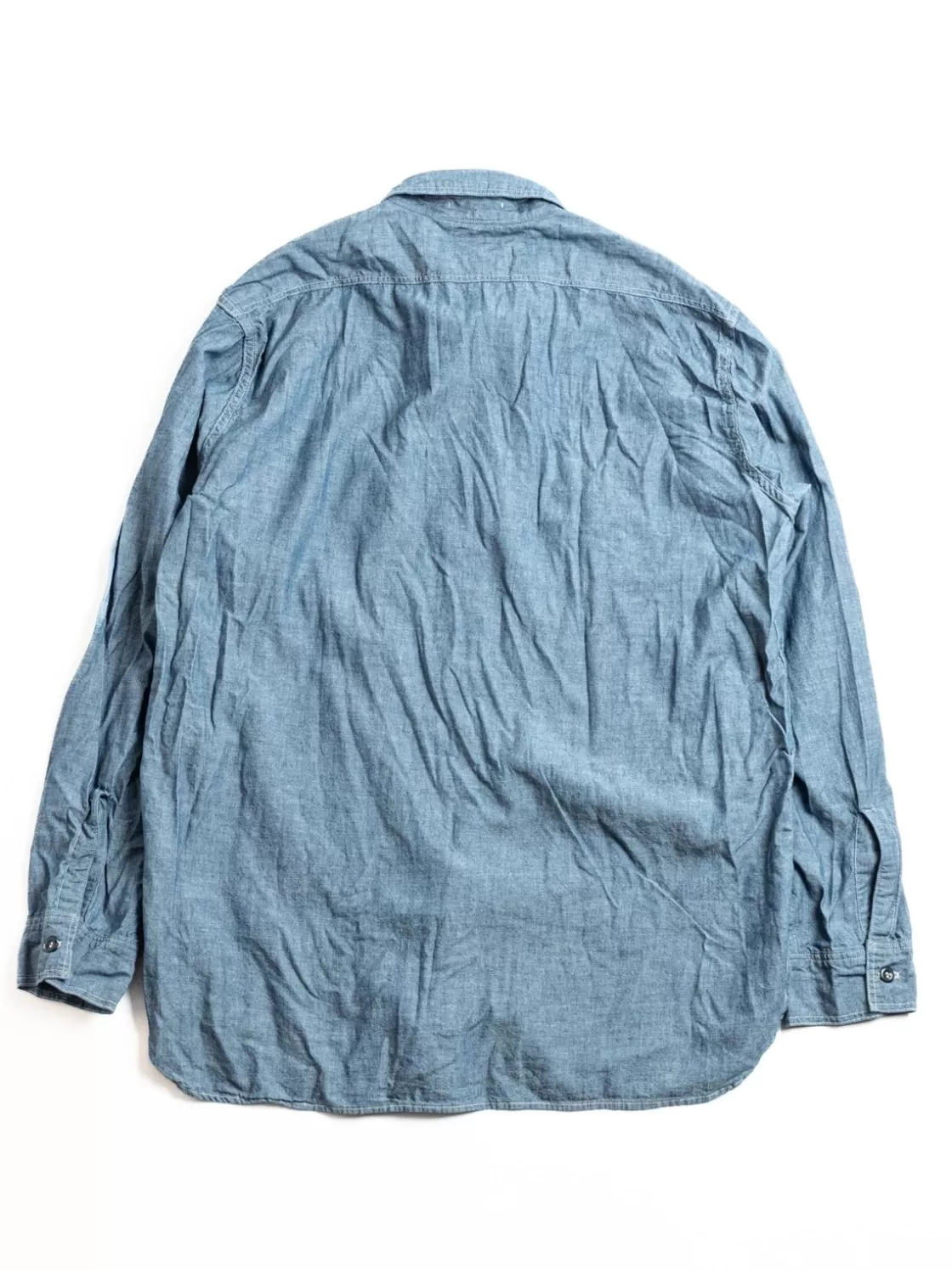 orSlow (LOT–V8070) CHAMBRAY VINTAGE WORK SHIRT Best Sale