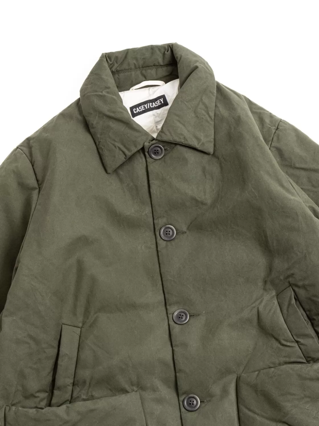 CASEY CASEY LUMI COAT H WAX KHAKI Store