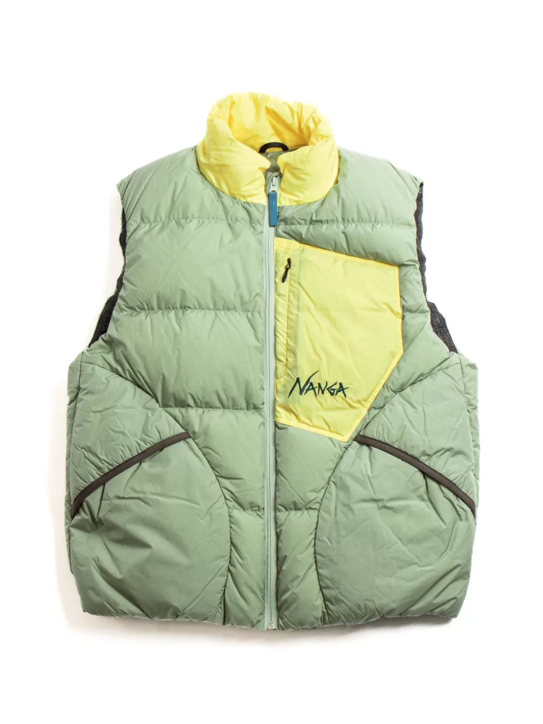 NANGA MAZENO RIDGE VEST LIGHT KHAKI Online