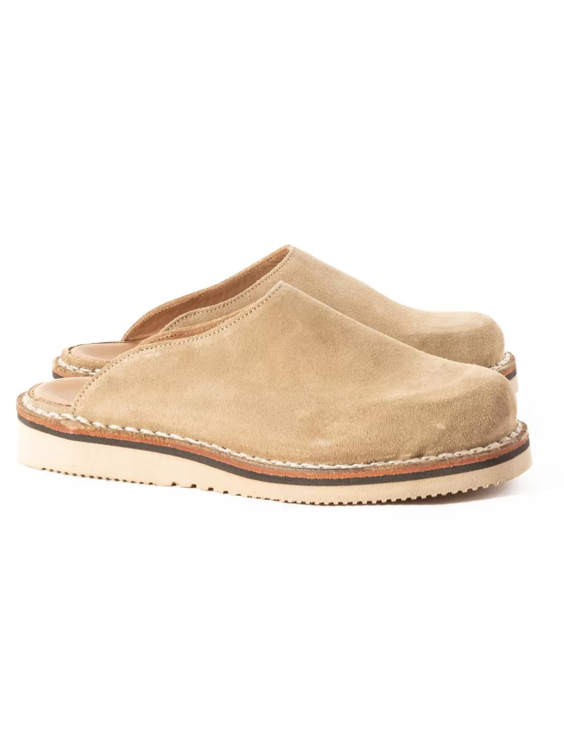 Needles MOUNTAIN SLIP–IN SHOE TAUPE SUEDE Outlet