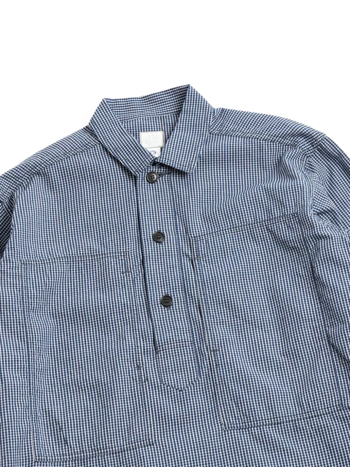 Post O’alls (1204–ICI) ARMY SHIRT INDIGO CHECK Online