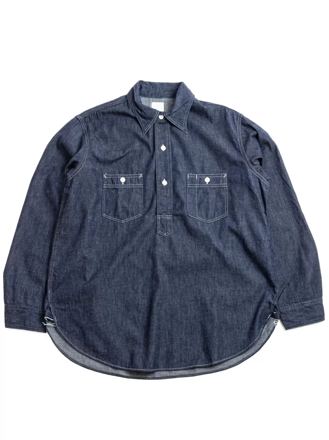 Post O’alls (1202–LDI) No.2 SHIRT LIGHT DENIM Best