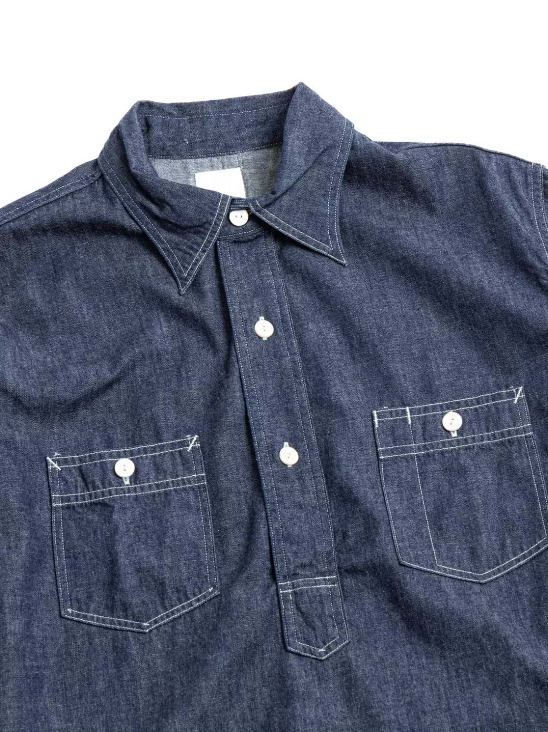 Post O’alls (1202–LDI) No.2 SHIRT LIGHT DENIM Best