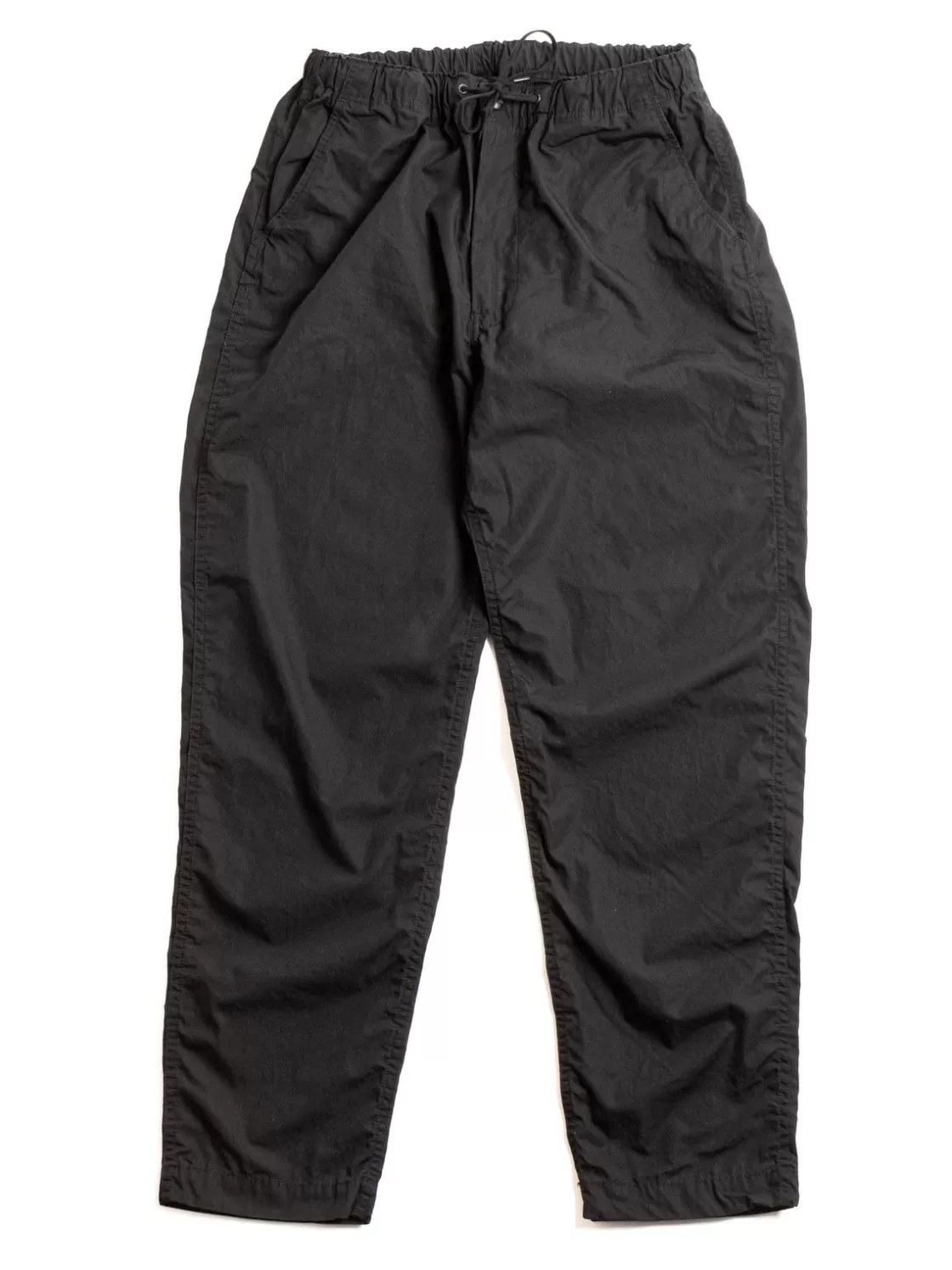orSlow NEW YORKER PANT BLACK COTTON TYPEWRITER CLOTH Clearance