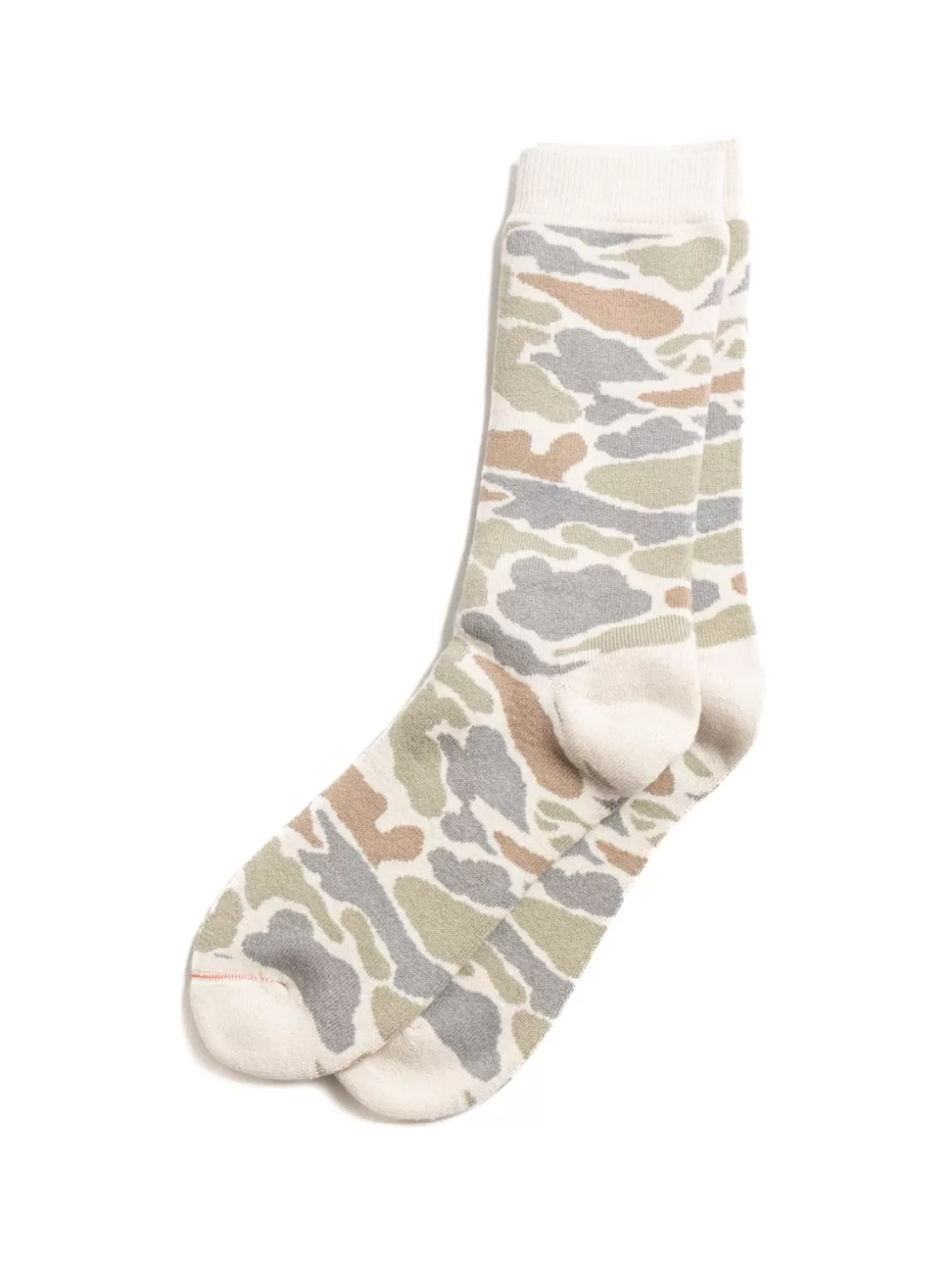 RoToTo PILE CAMO CREW SOCKS PASTEL Sale