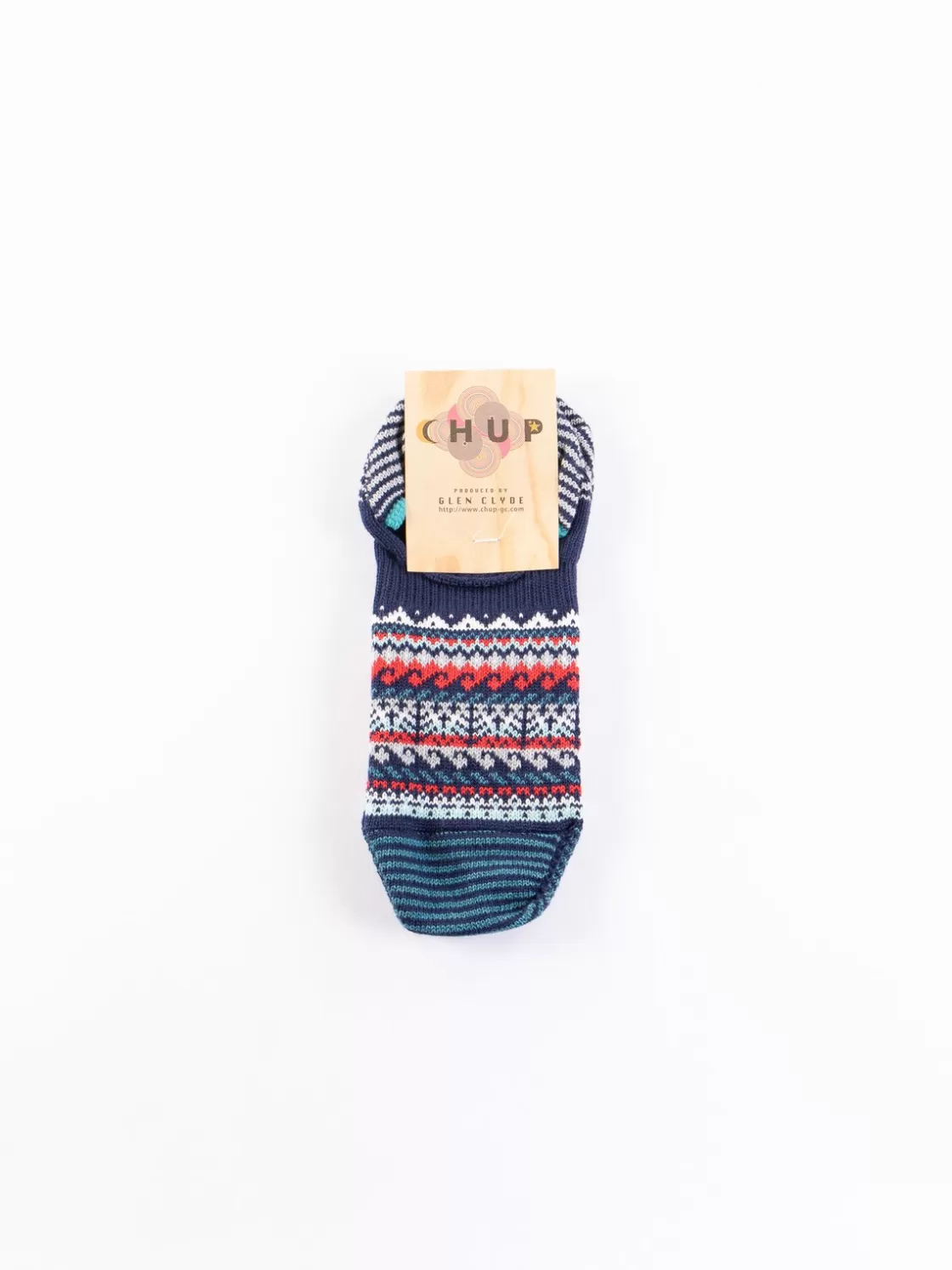 CHUP Socks Space Blue Loch Trainer Socks Flash Sale