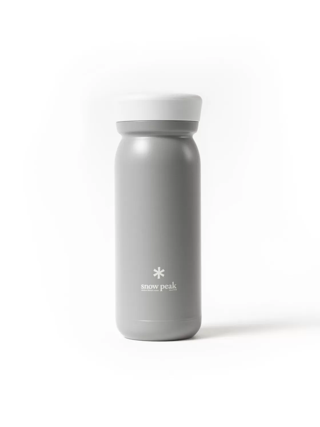 Snow Peak STAINLESS VACUUM BOTTLE MILK 500 ASH New