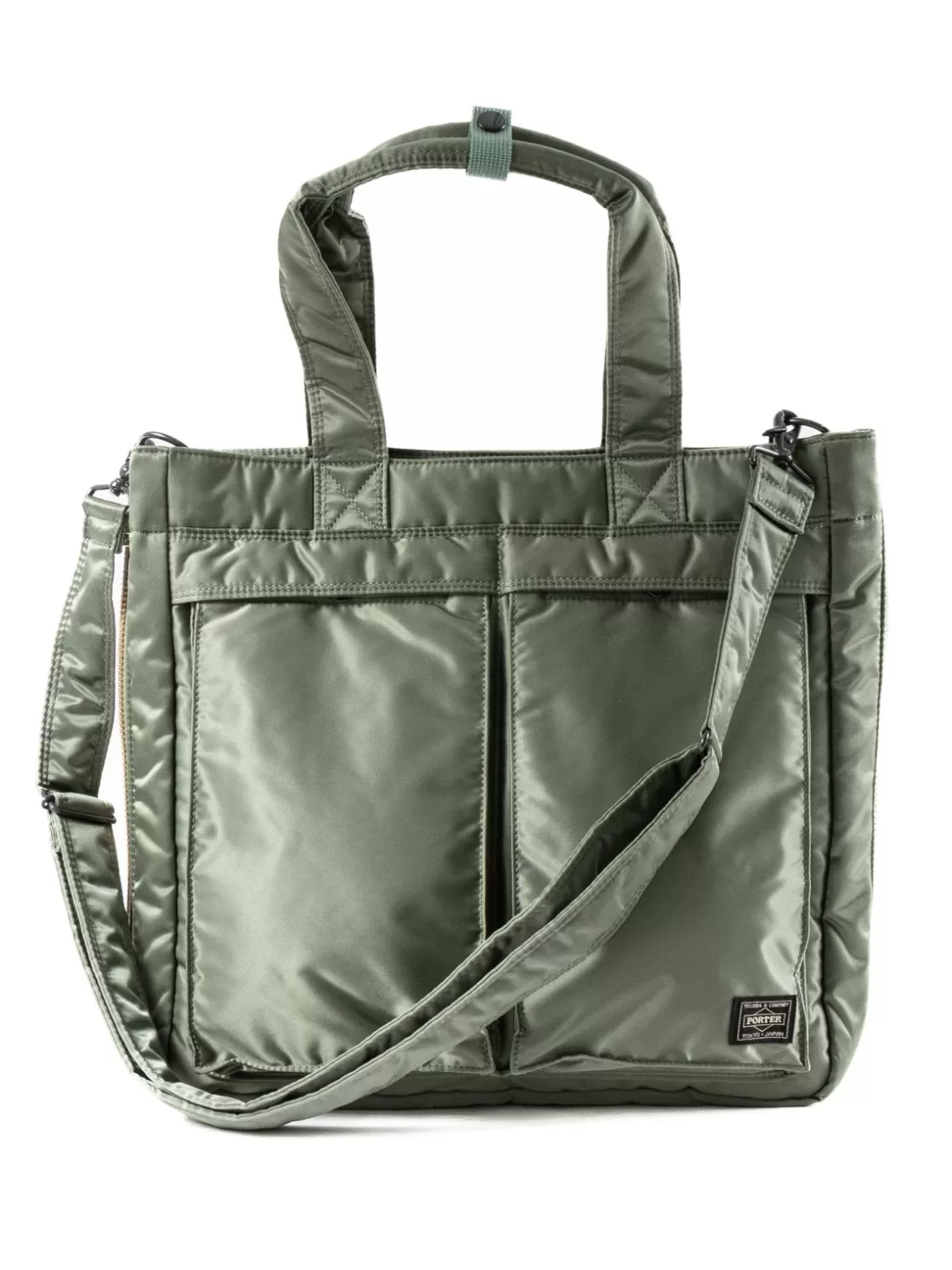 Porter – Yoshida & Co Ltd TANKER 2WAY TOTE BAG SAGE GREEN Flash Sale