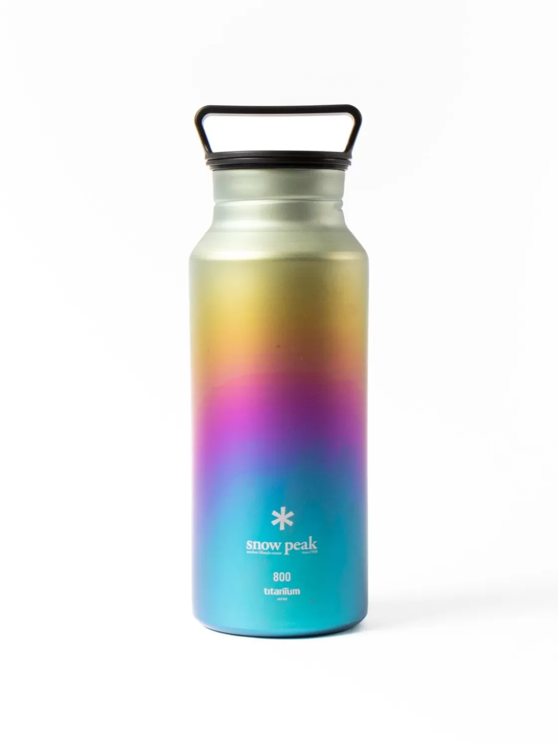 Snow Peak TITANIUM AURORA BOTTLE 800 RAINBOW Fashion