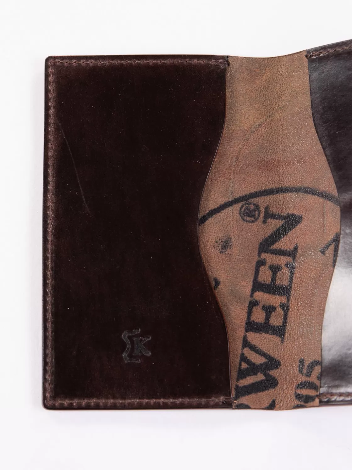 KREIS Tumbled Color 8 Horween Cordovan 1–1 Card Case Shop
