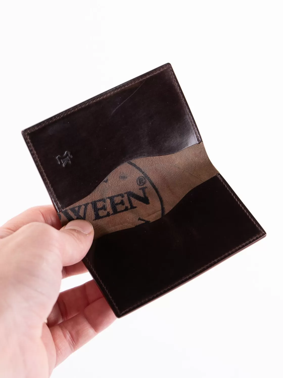 KREIS Tumbled Color 8 Horween Cordovan 1–1 Card Case Shop