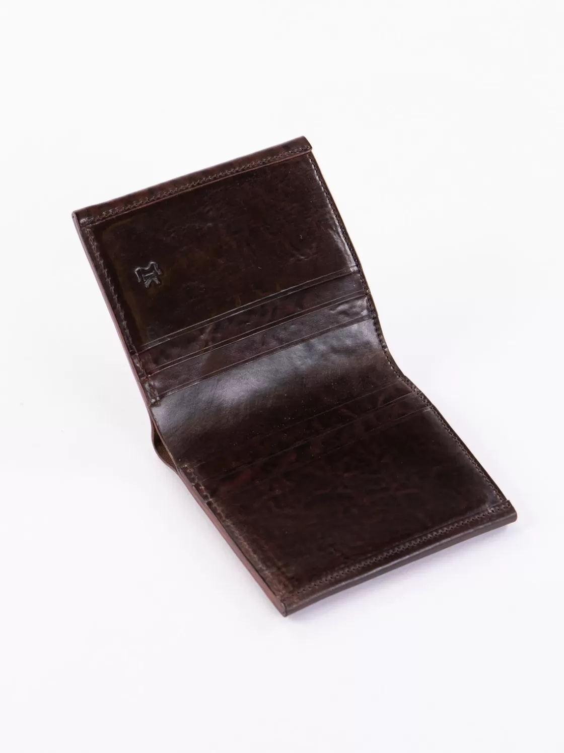 KREIS Tumbled Color 8 Horween Cordovan 3–3 Wallet Sale