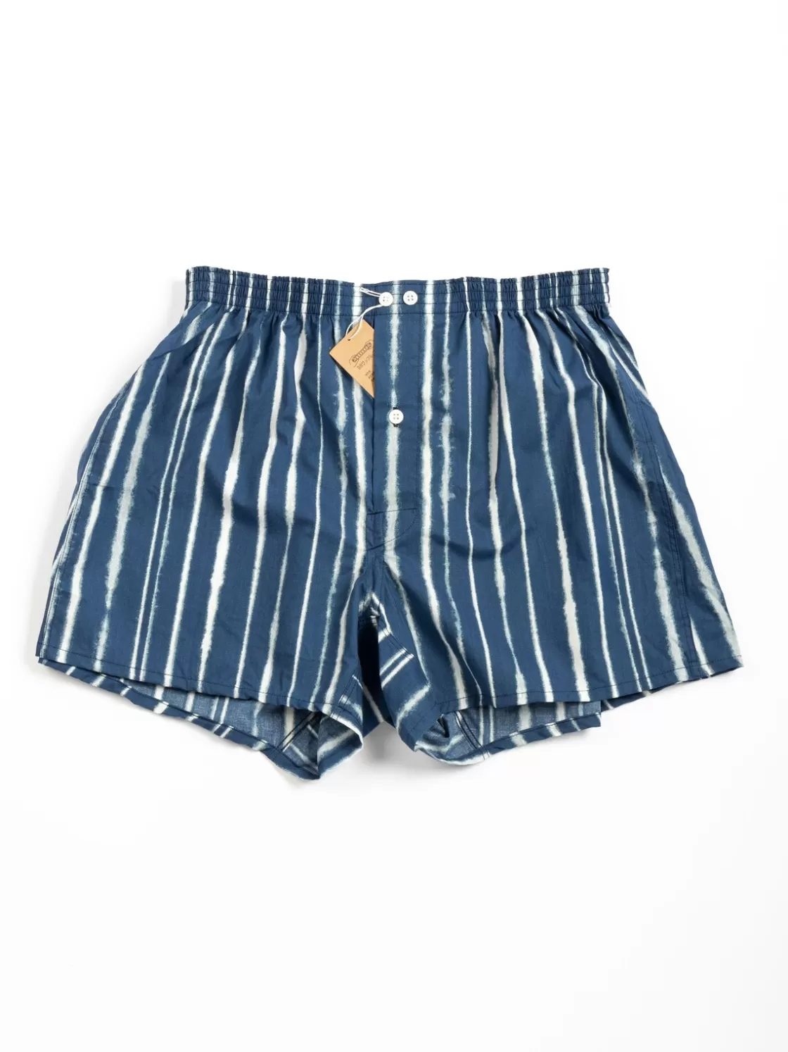 Anonymous Ism VINTAGE PATCHWORKS BOXER BLUE Clearance