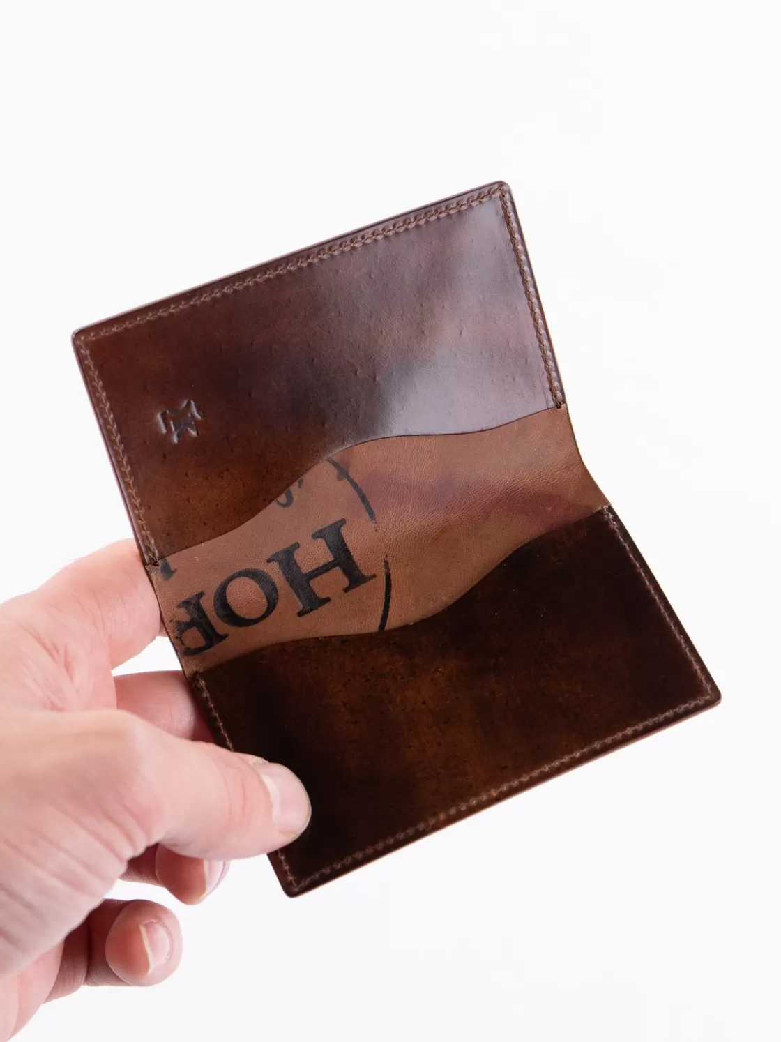 KREIS Washed Color 8 Horween Cordovan 1–1 Card Case Shop