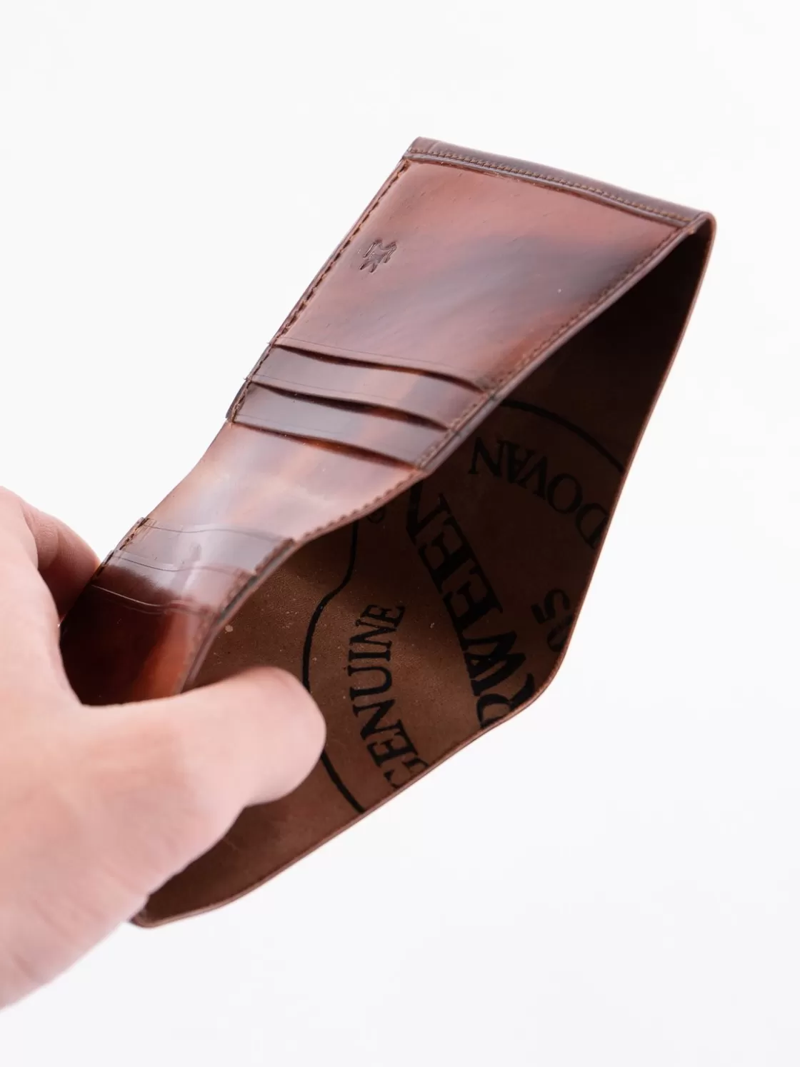 KREIS Washed Color 8 Horween Cordovan 3–3 Wallet Online