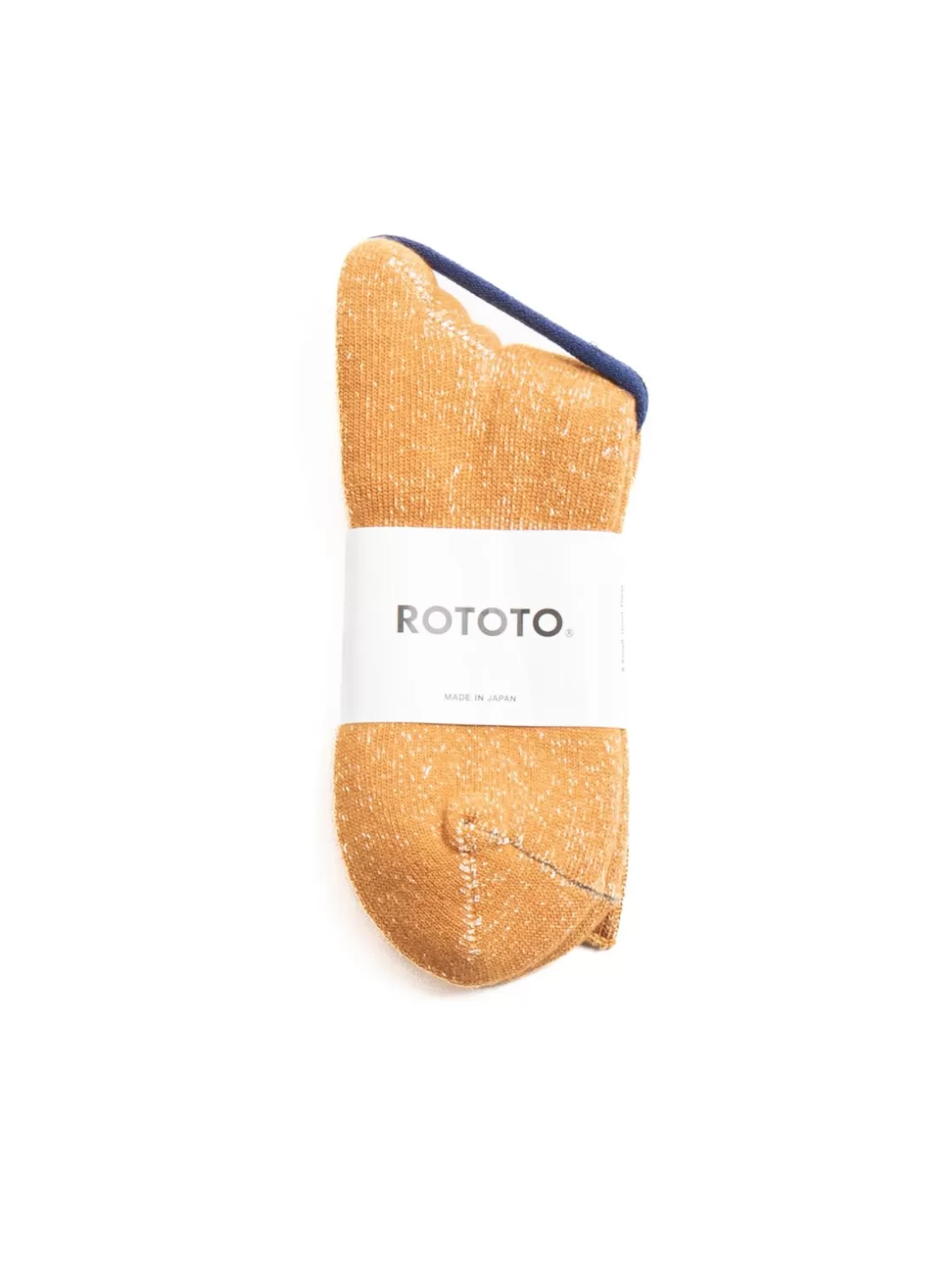 RoToTo WASHI PILE CREW SOCKS D.YELLOW Sale