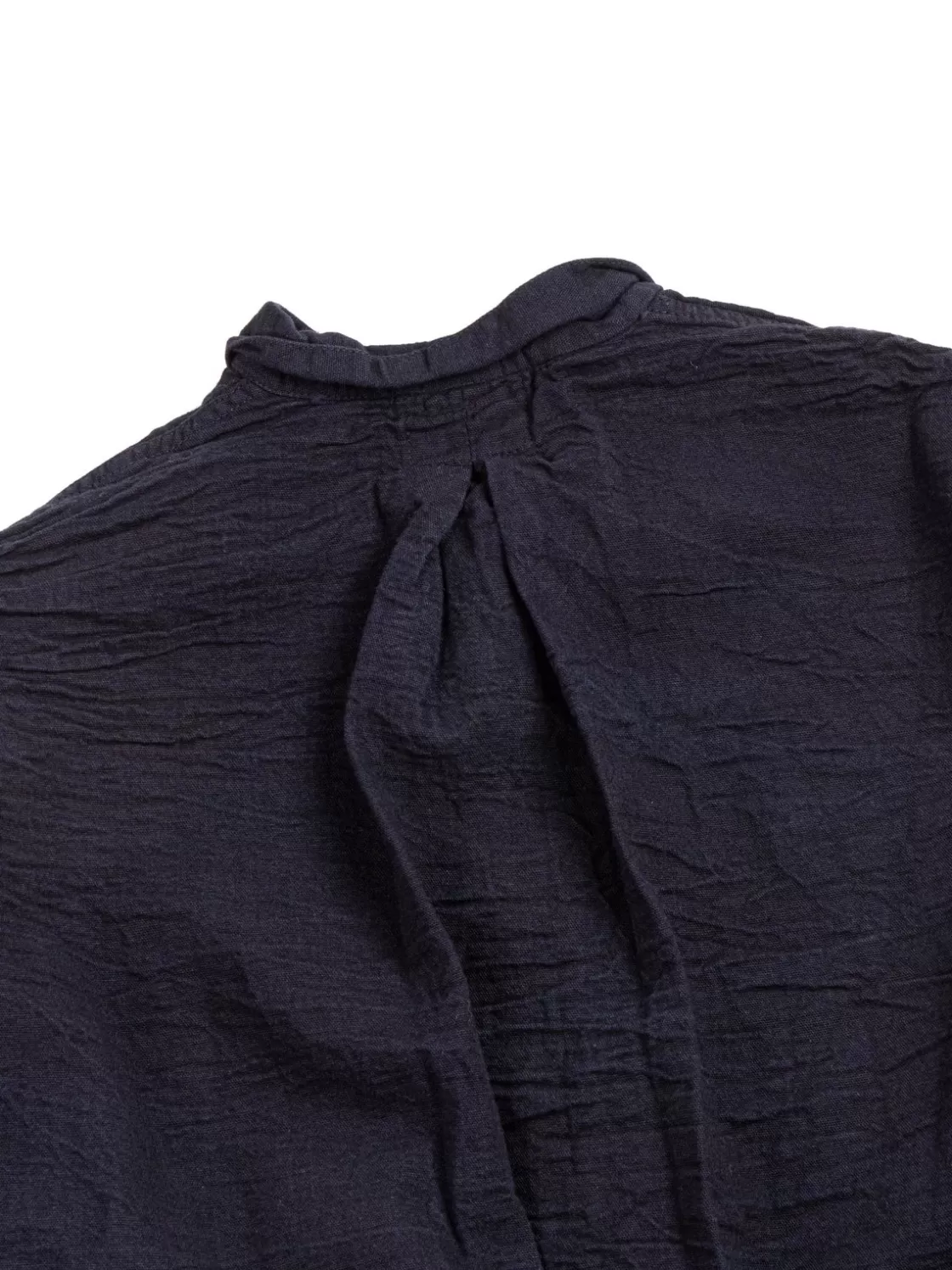 Tender Co WEBBING FLY SHIRT INDIGO CHAMBRAY COTTON TOTE CLOTH HADAL BLUE Clearance