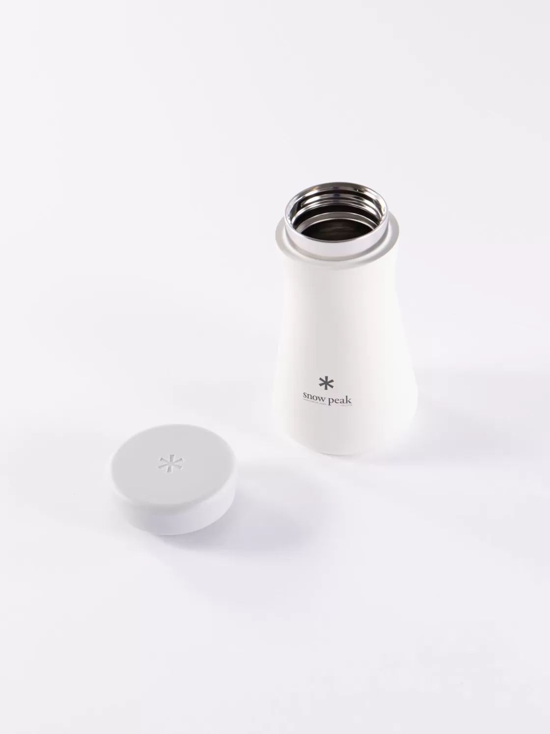 Snow Peak White TSUZUMI 350 Stainless Vacuum Bottle Hot