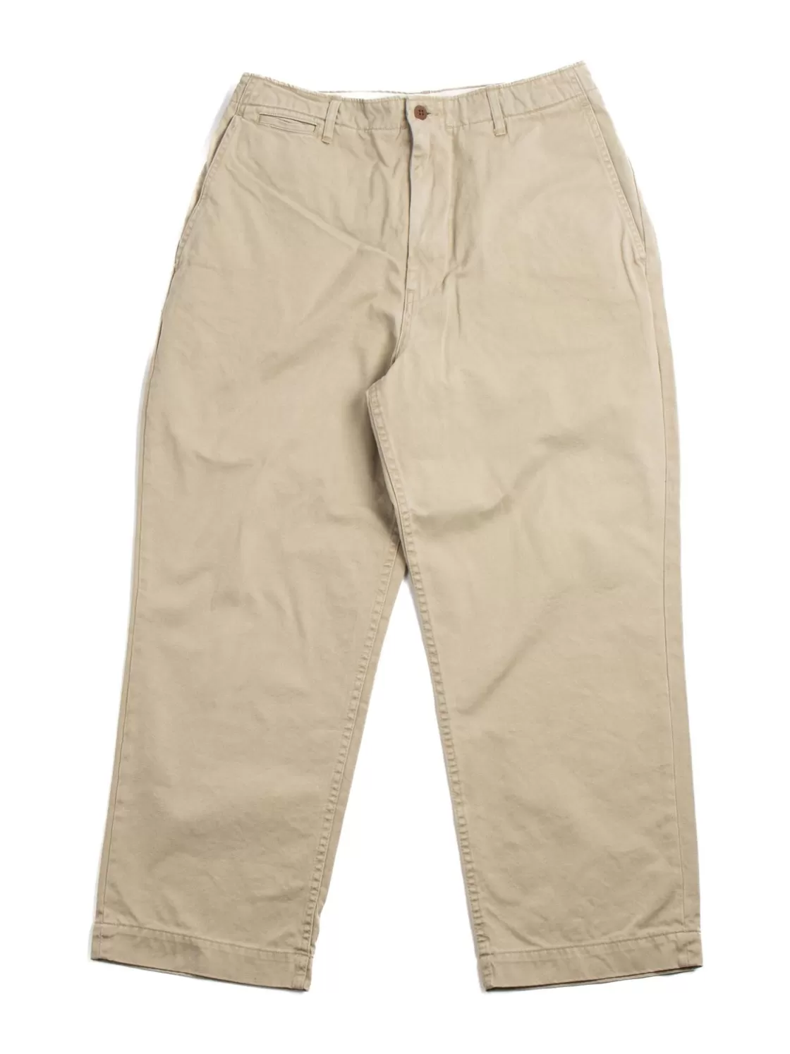 H.UNIT WORK TROUSER BEIGE Hot